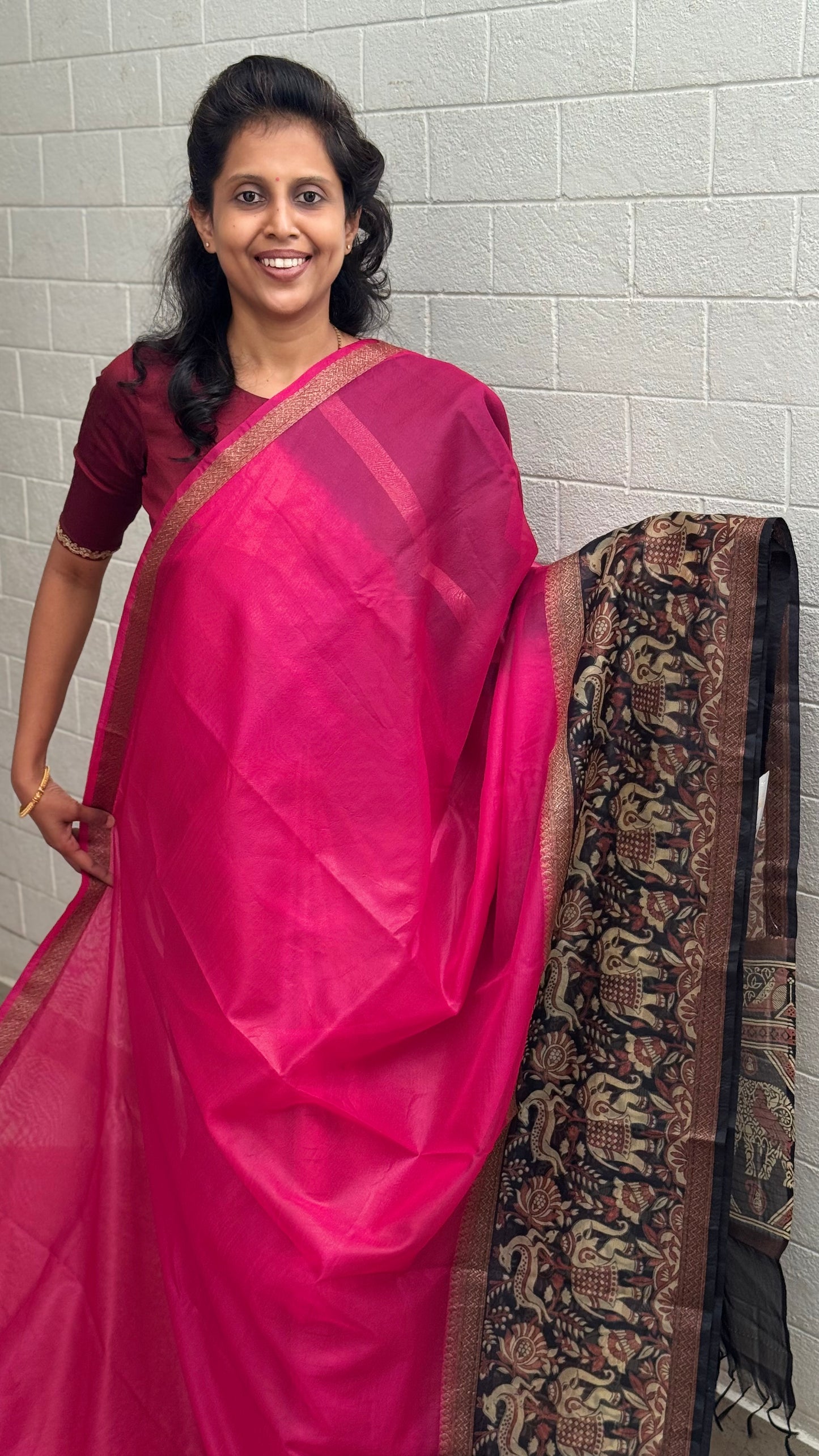 Organza Kalamkari
