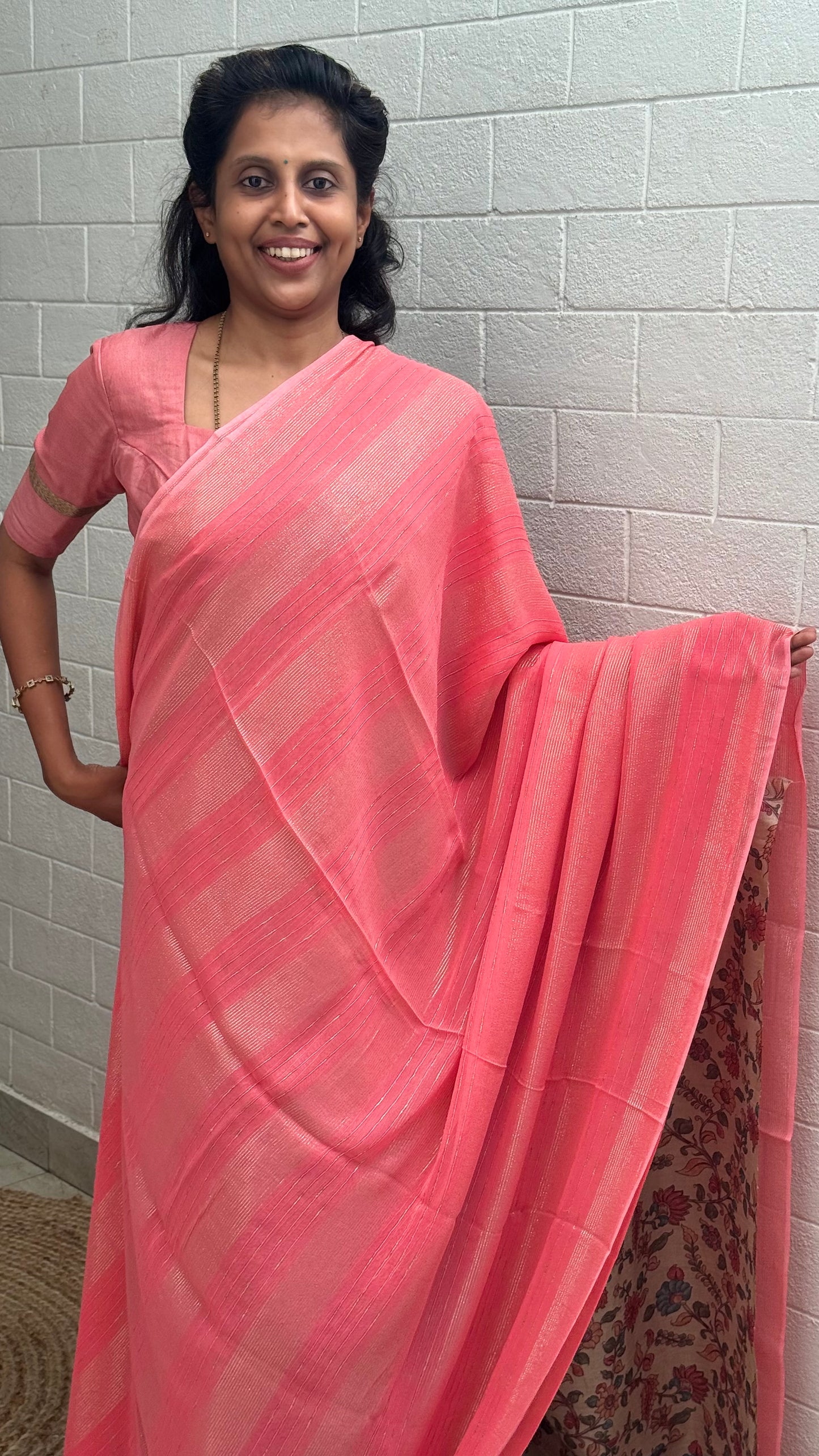 Georgette Kalamkari