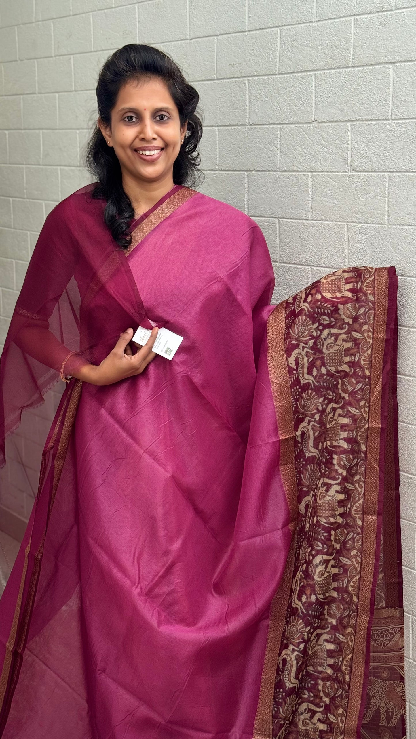 Organza Kalamkari