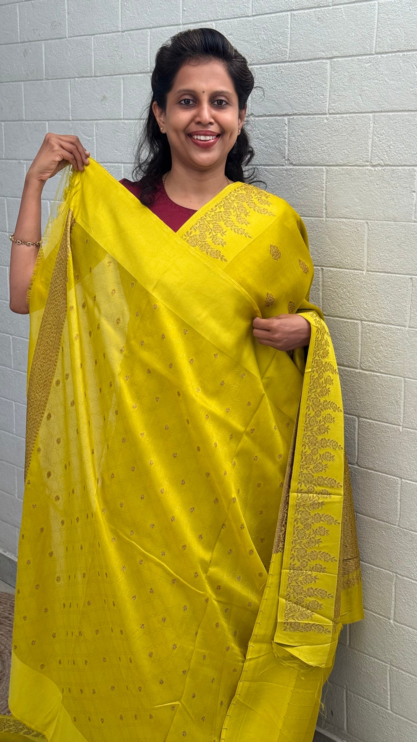 Moonga Tussar Antique Saree