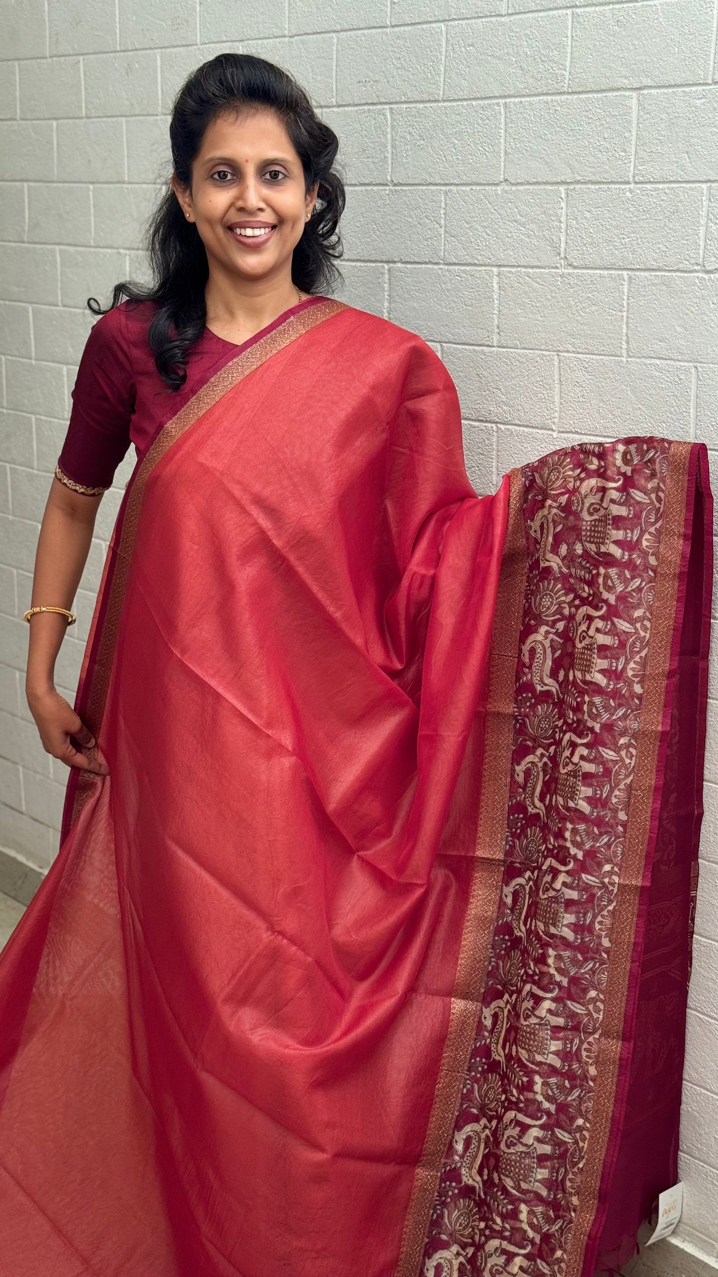 Organza Kalamkari