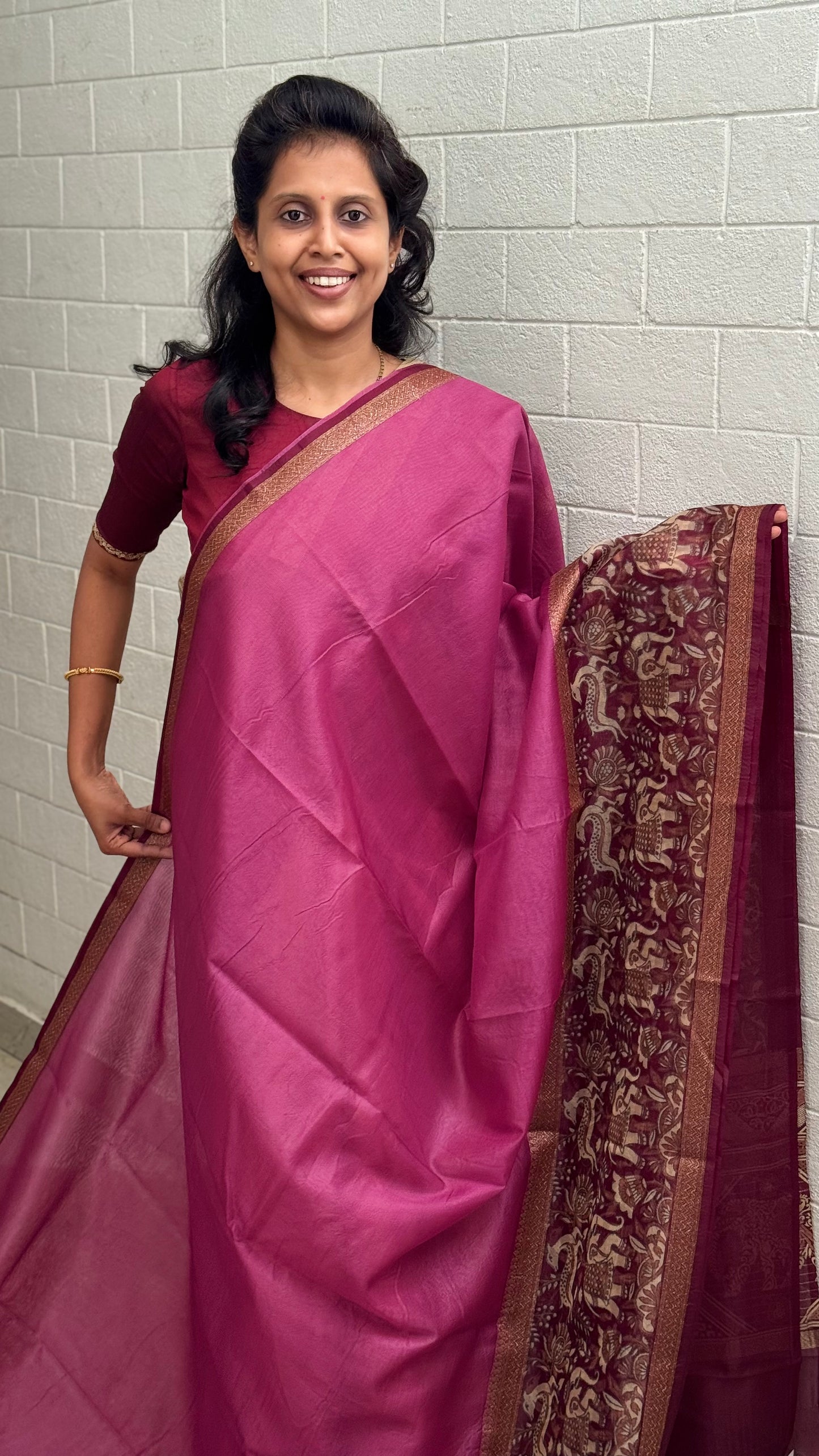 Organza Kalamkari