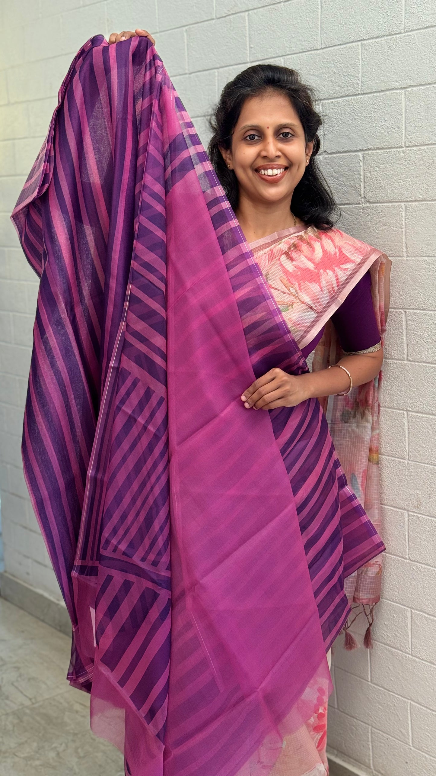 Organza Vertical Line