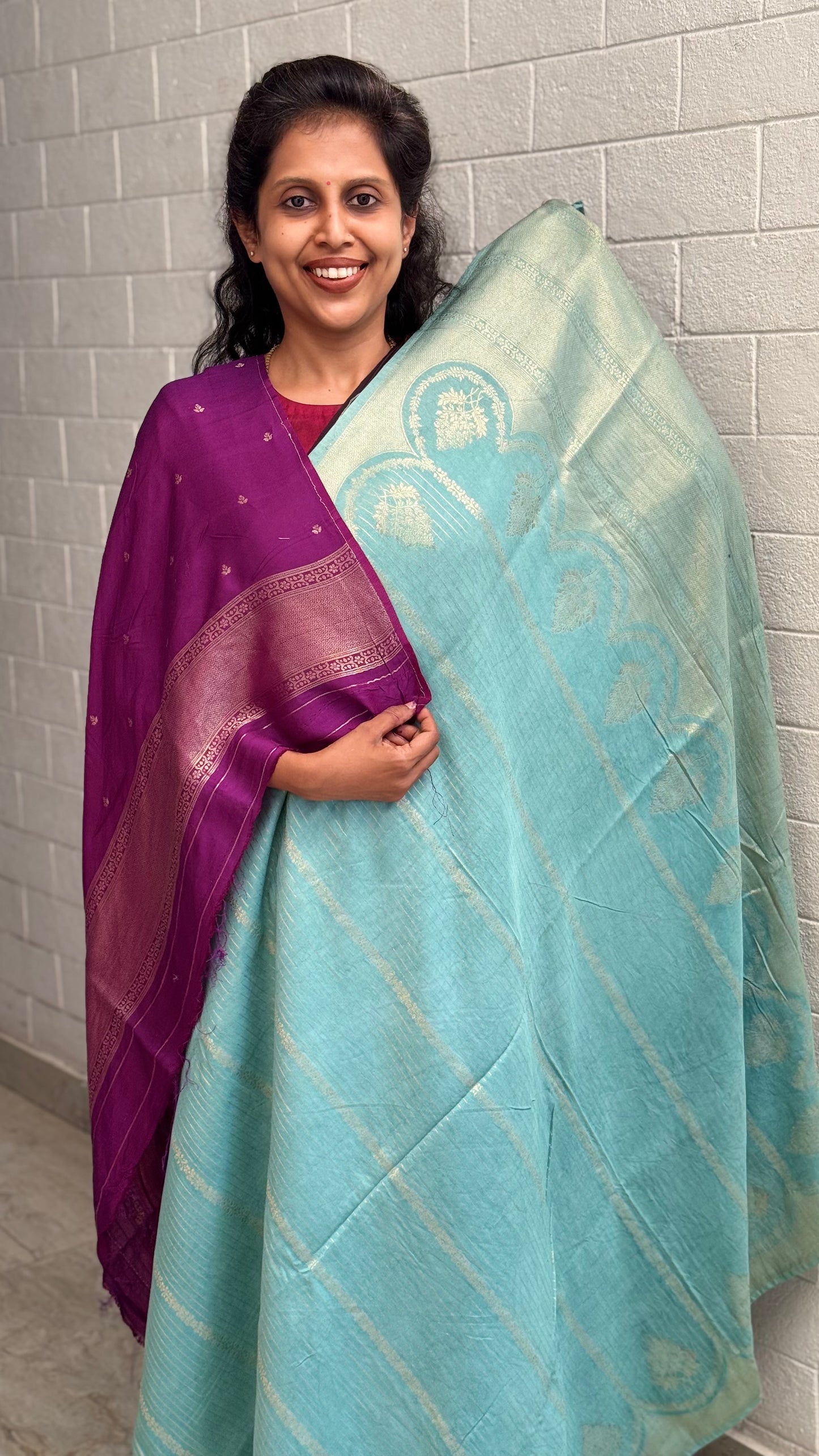 Georgette Contrast