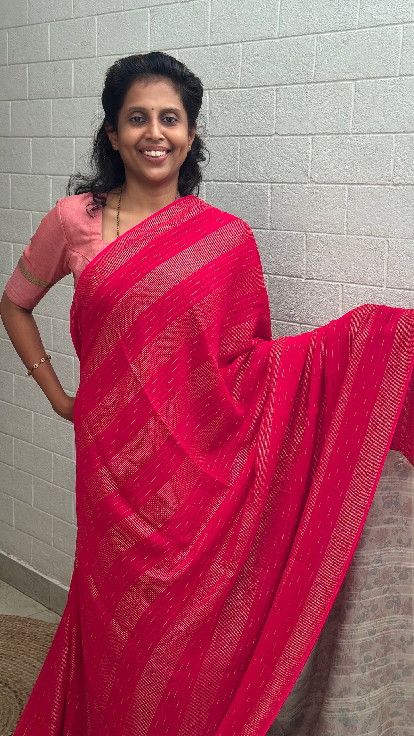 Georgette Kalamkari