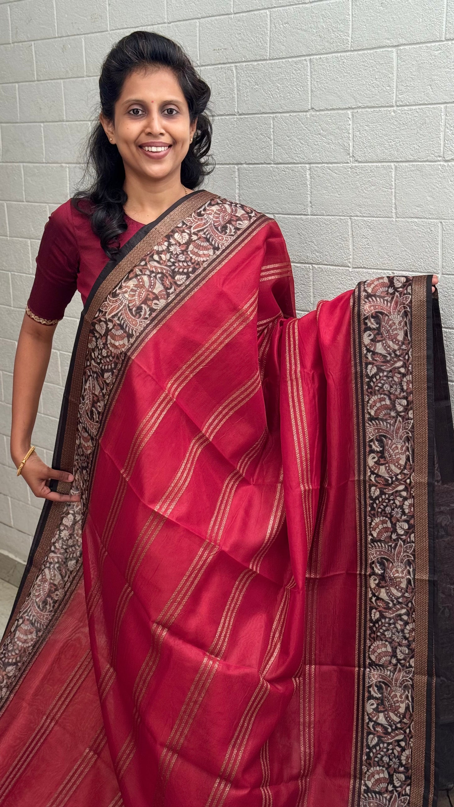 Organza Kalamkari