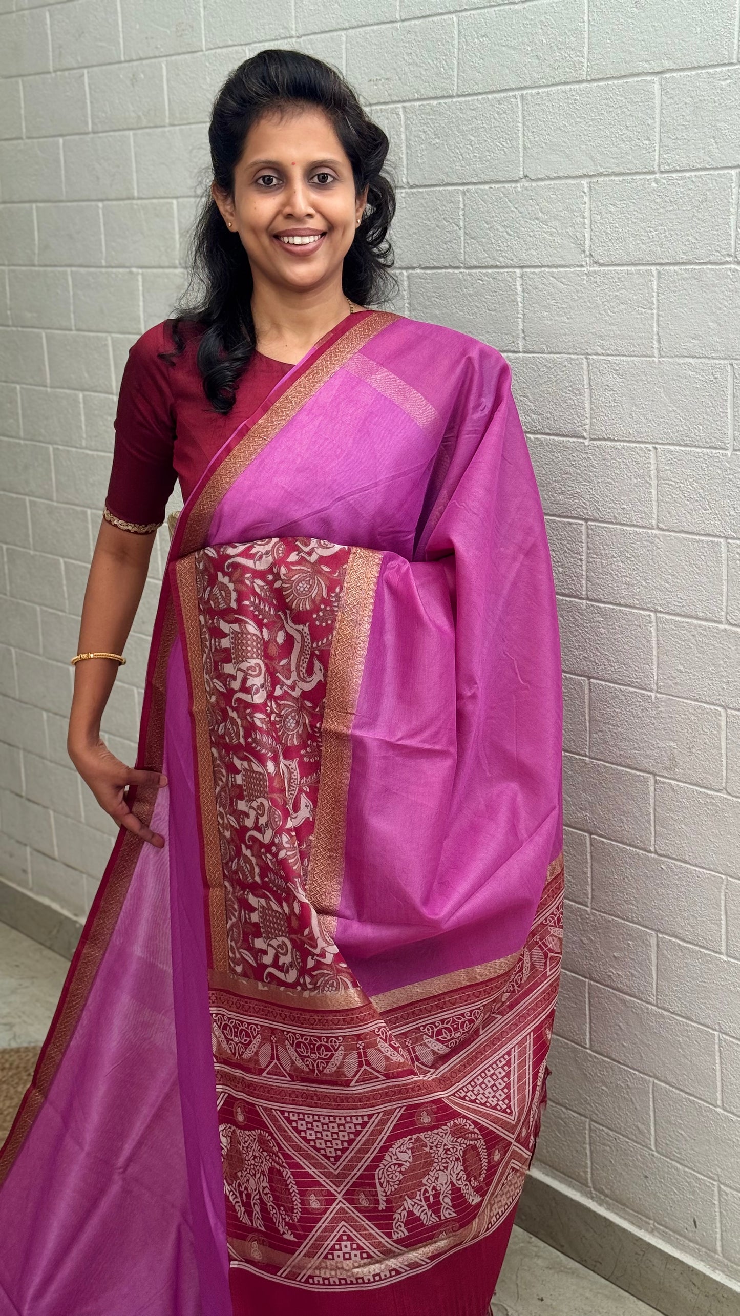 Organza Kalamkari