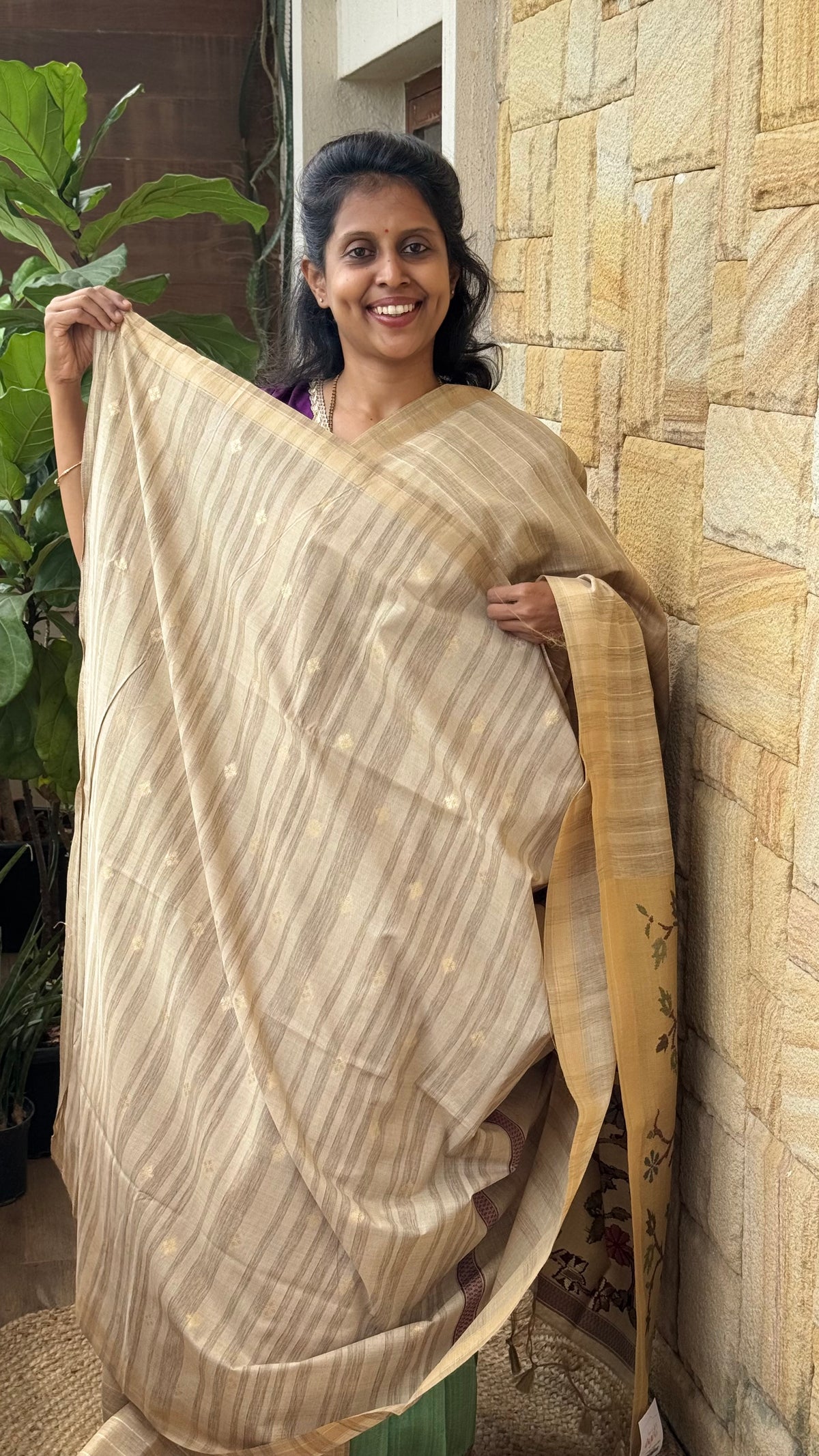 Jamdani Paithani Saree