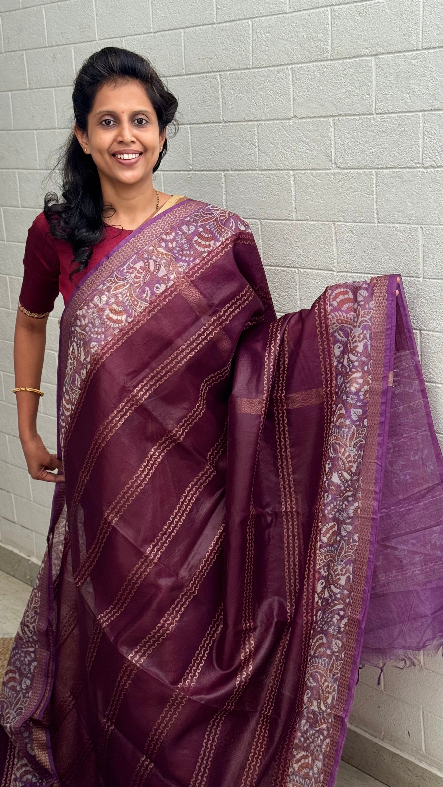 Organza Kalamkari
