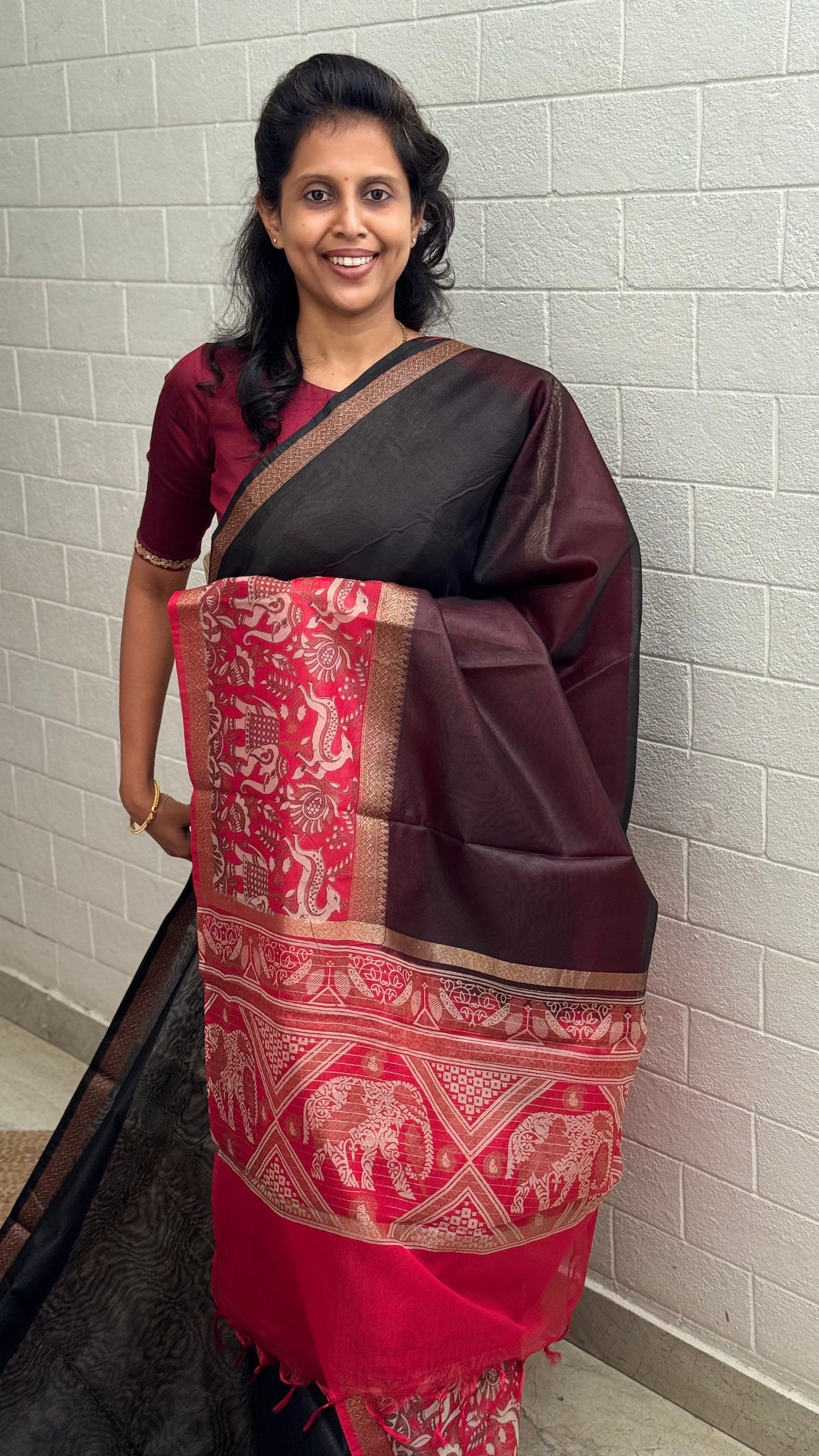 Organza Kalamkari