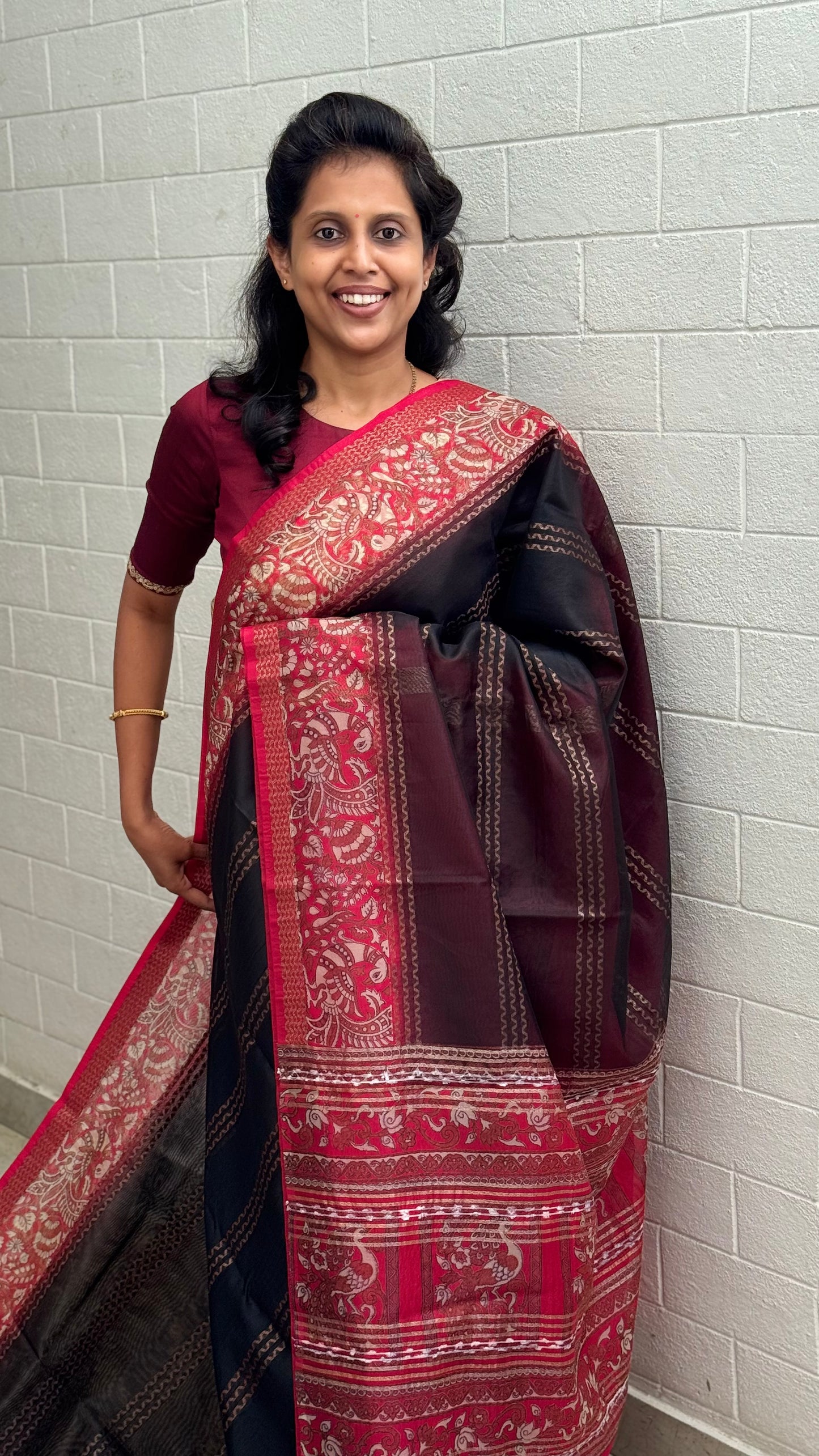 Organza Kalamkari