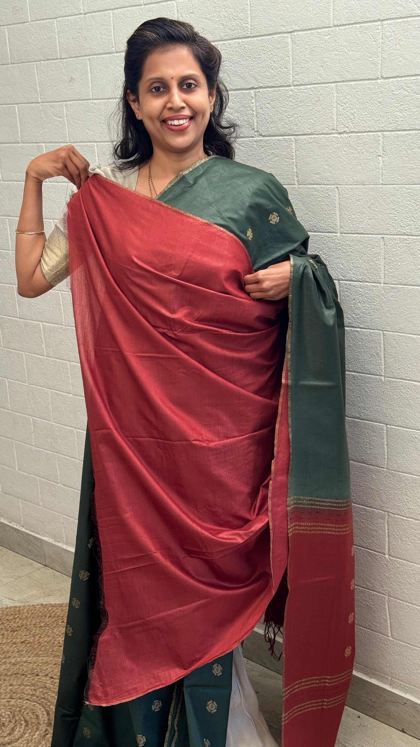 Chanderi Butta Saree