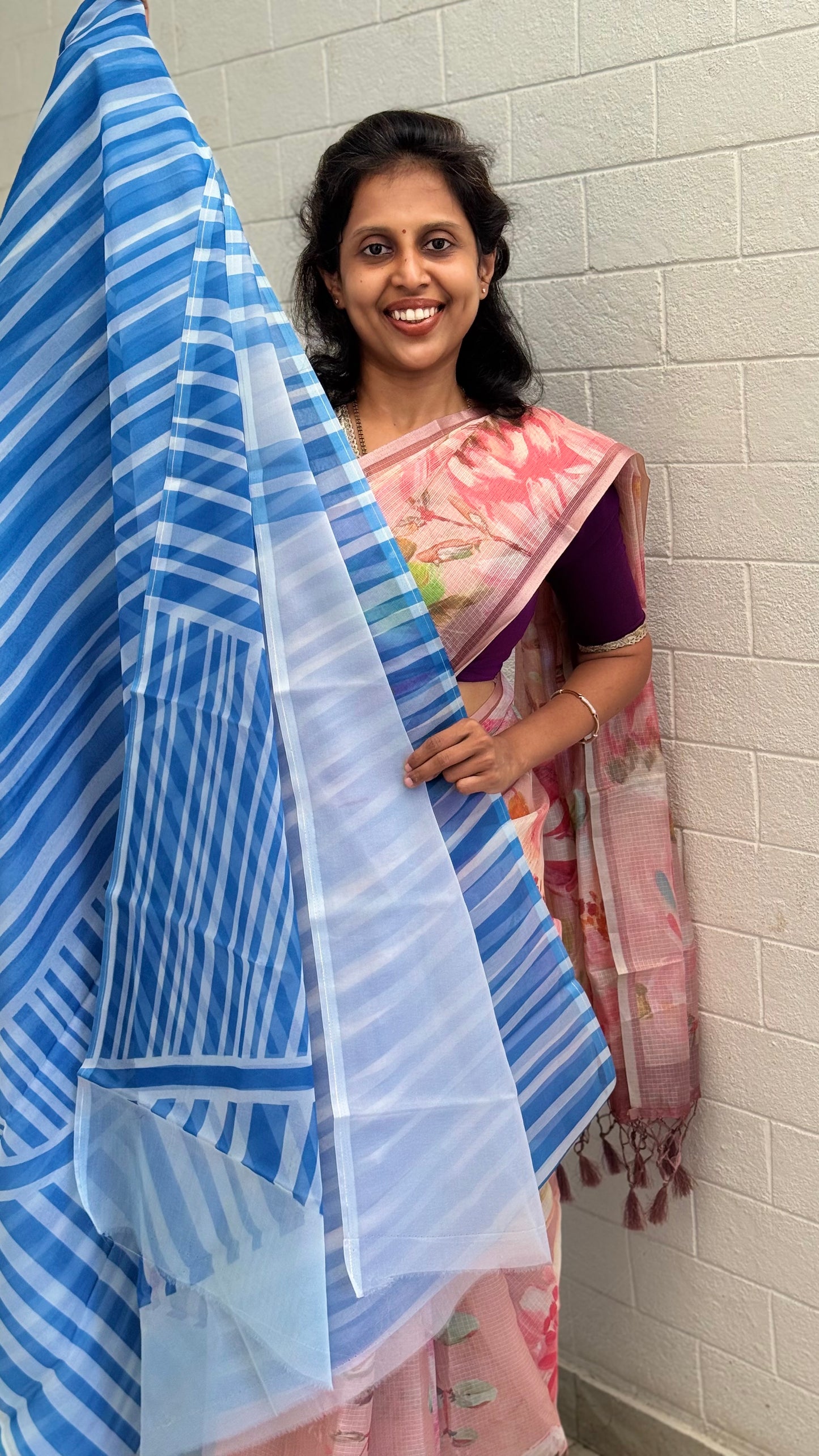 Organza Vertical Line