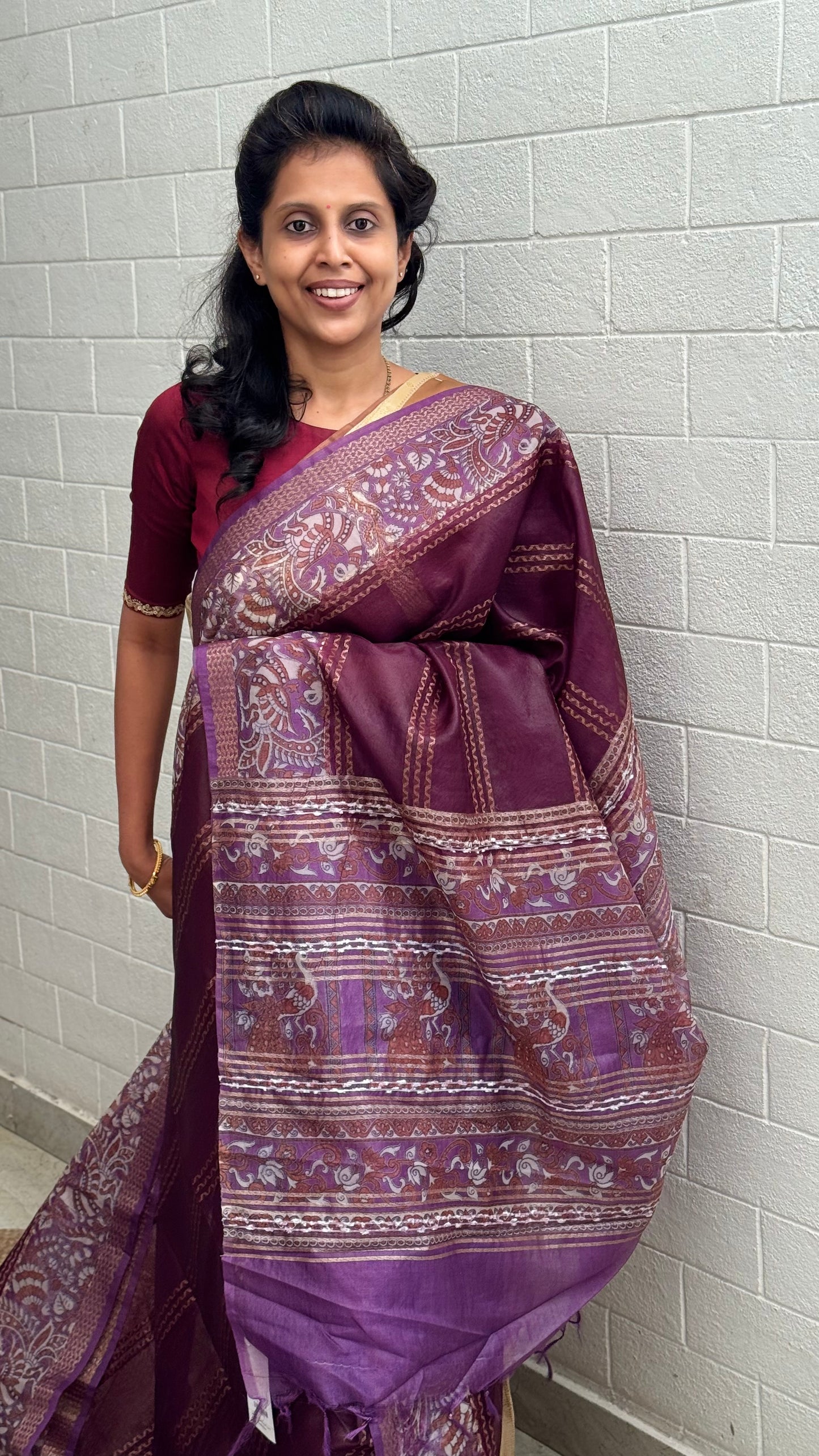 Organza Kalamkari