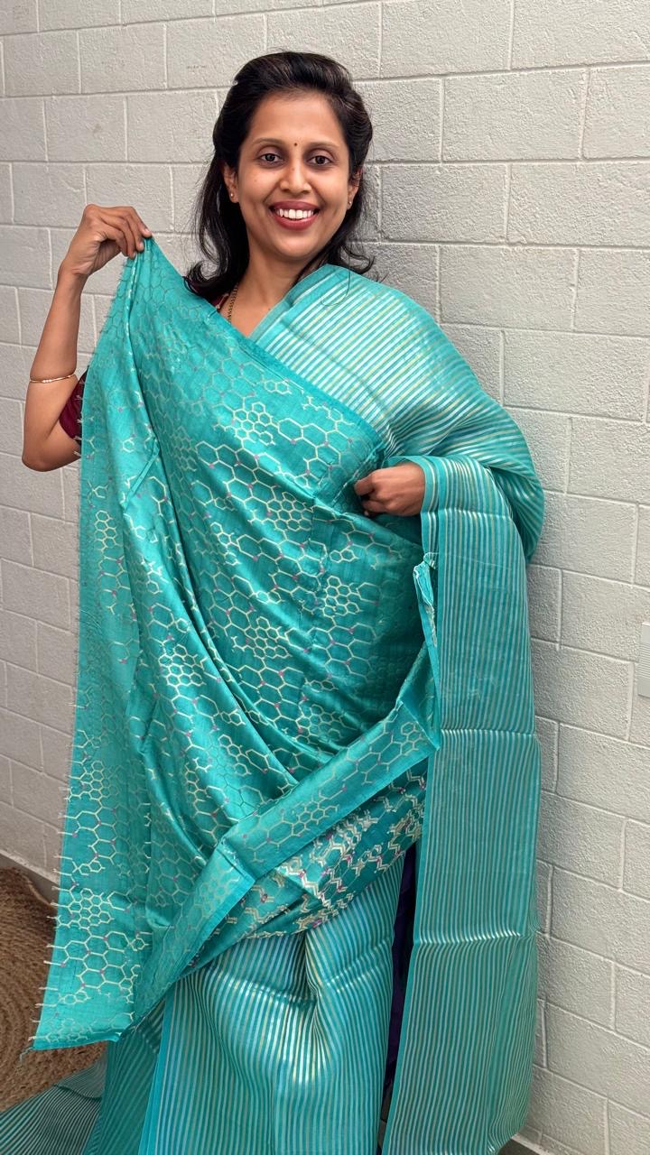 Pure Kora Banaras Saree