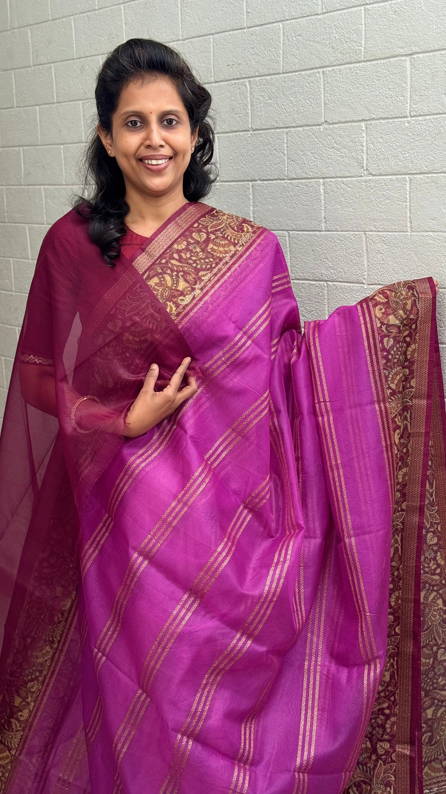 Organza Kalamkari