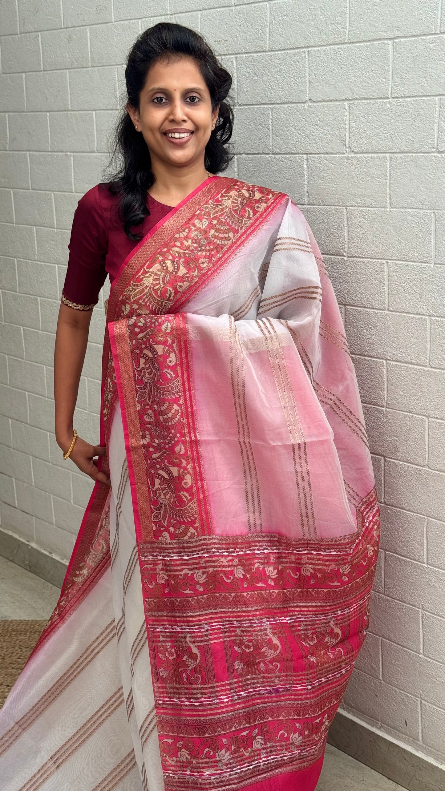 Organza Kalamkari