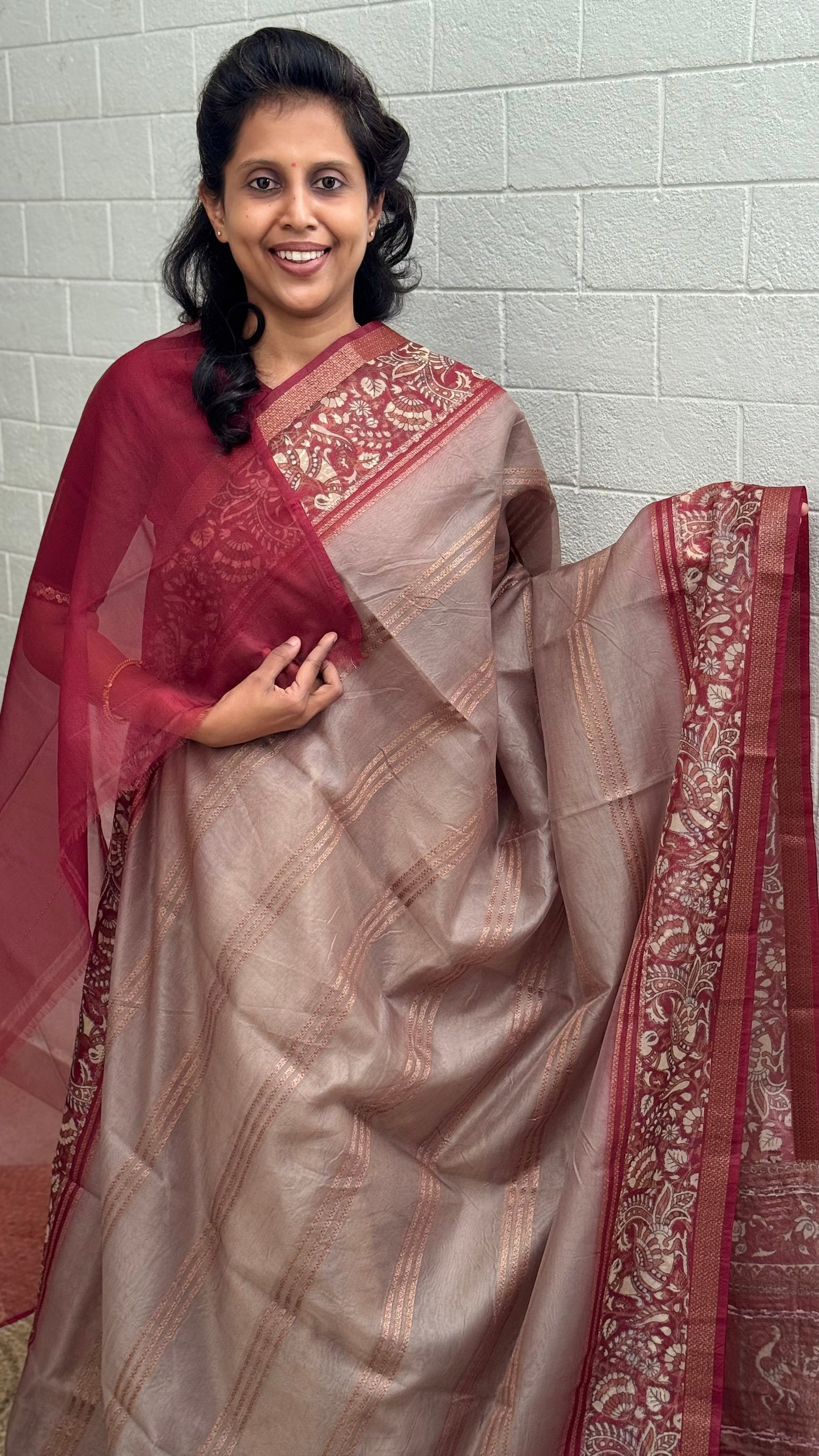 Organza Kalamkari