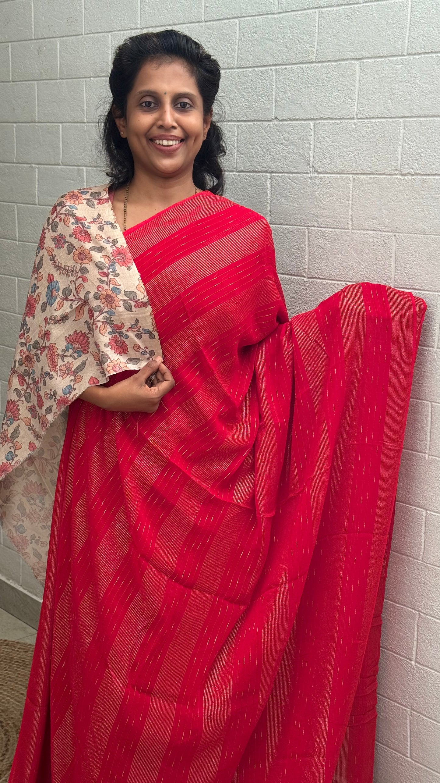 Georgette Kalamkari