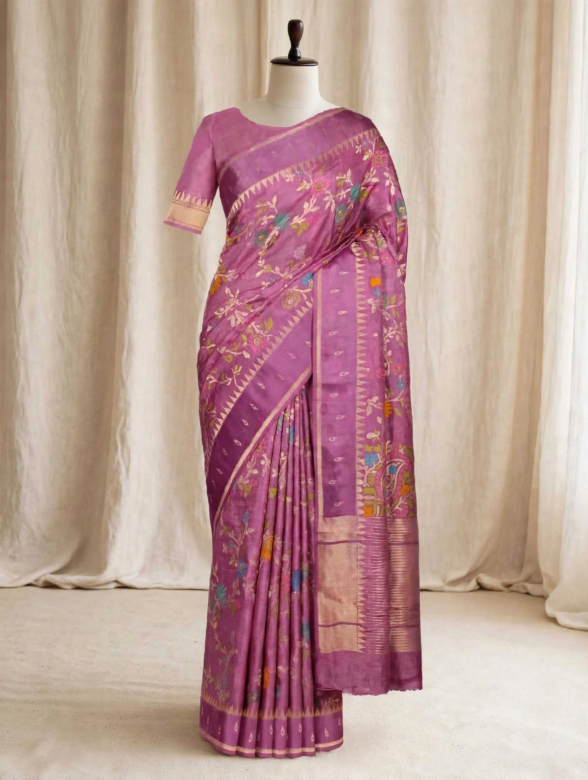 Kosa Silk Paithani Saree
