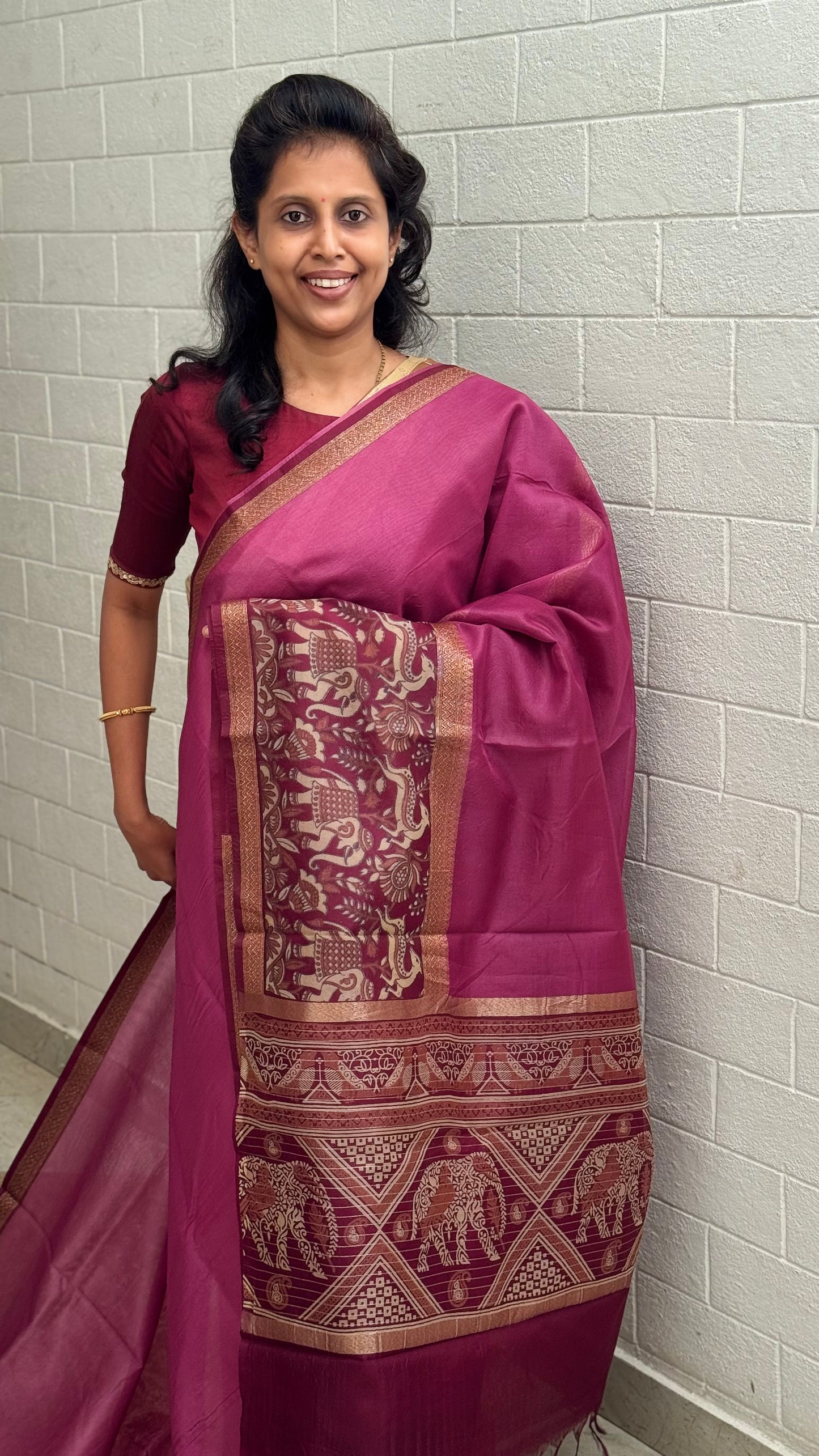 Organza Kalamkari