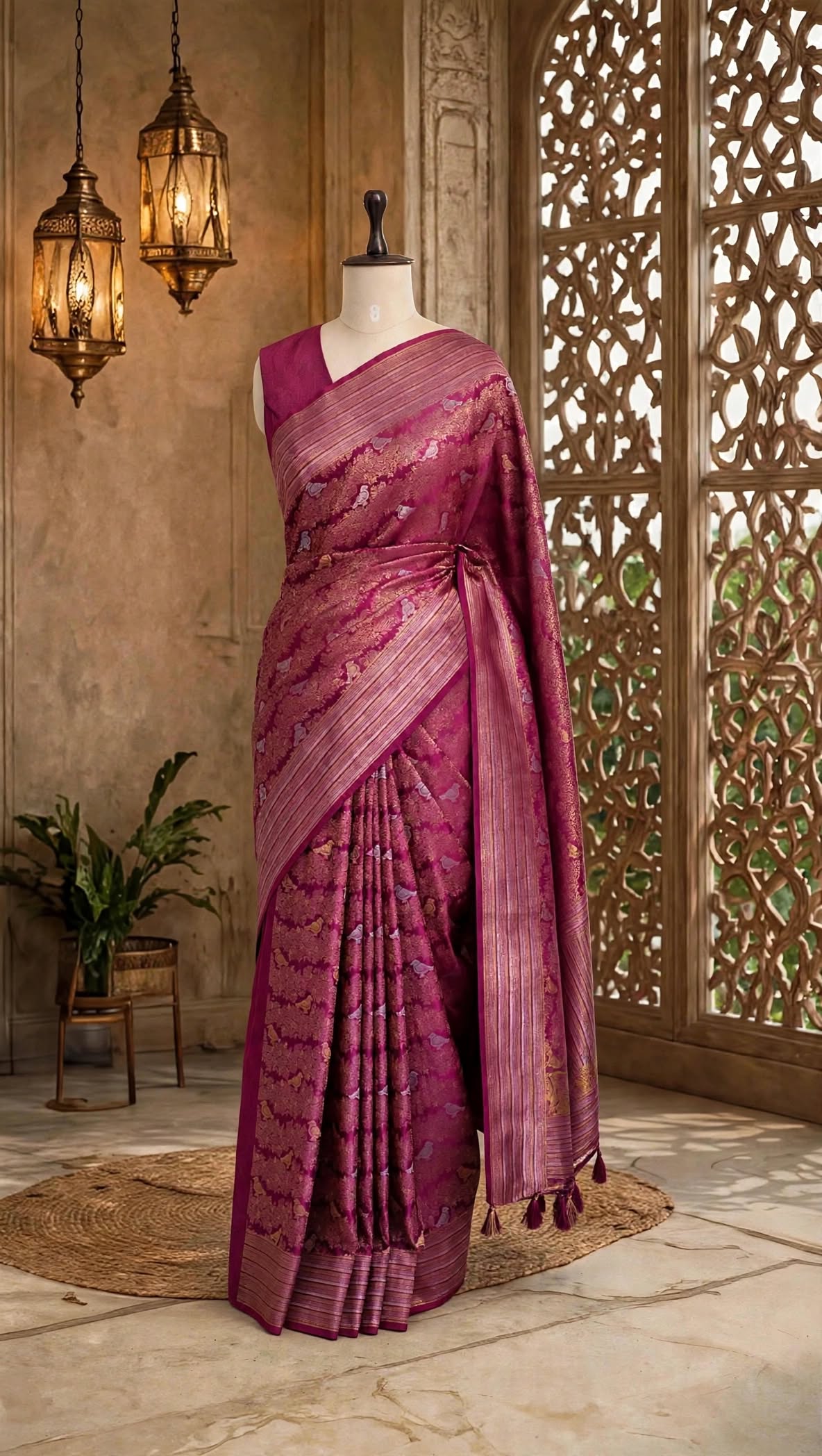 Brocade Silk Banarasi Saree