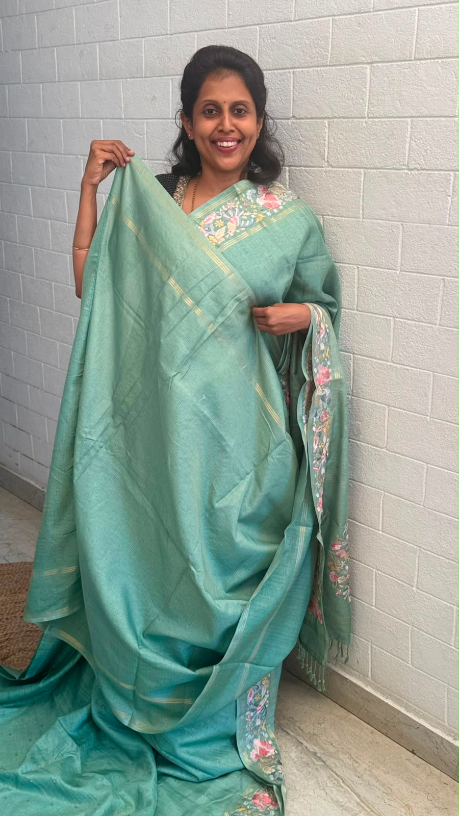 Blended Tussar Parsi Gara