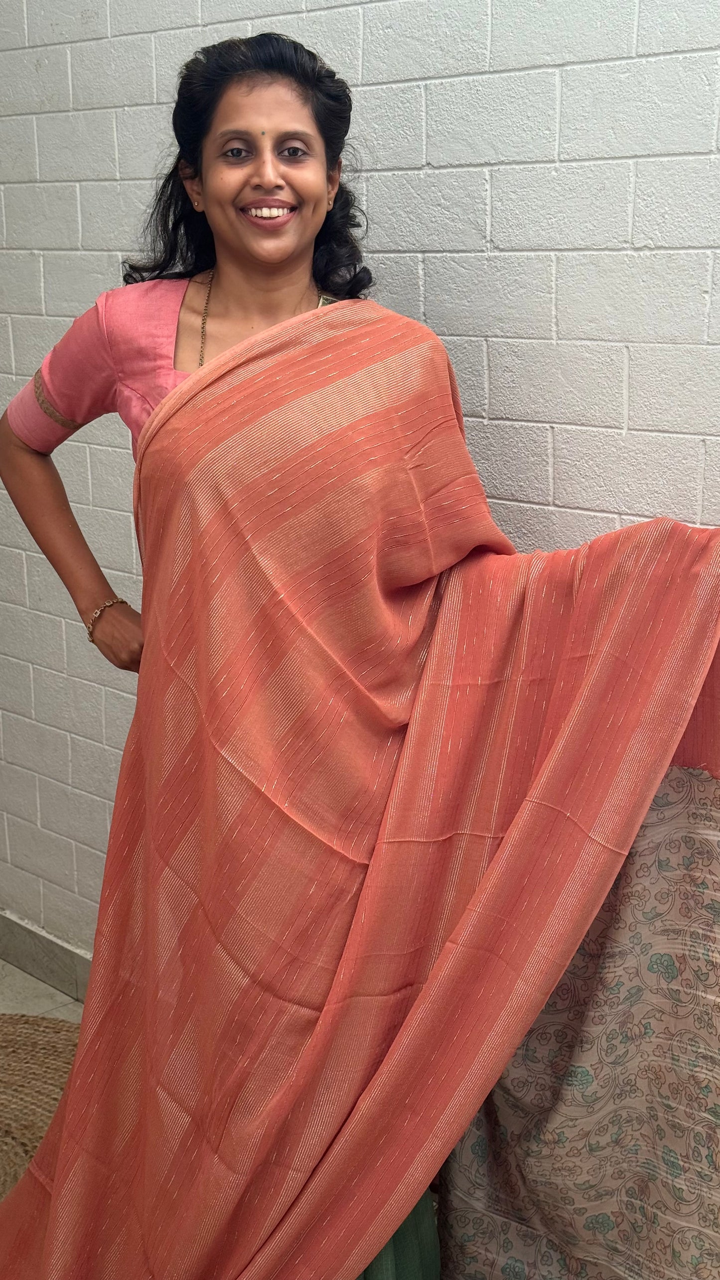 Georgette Kalamkari