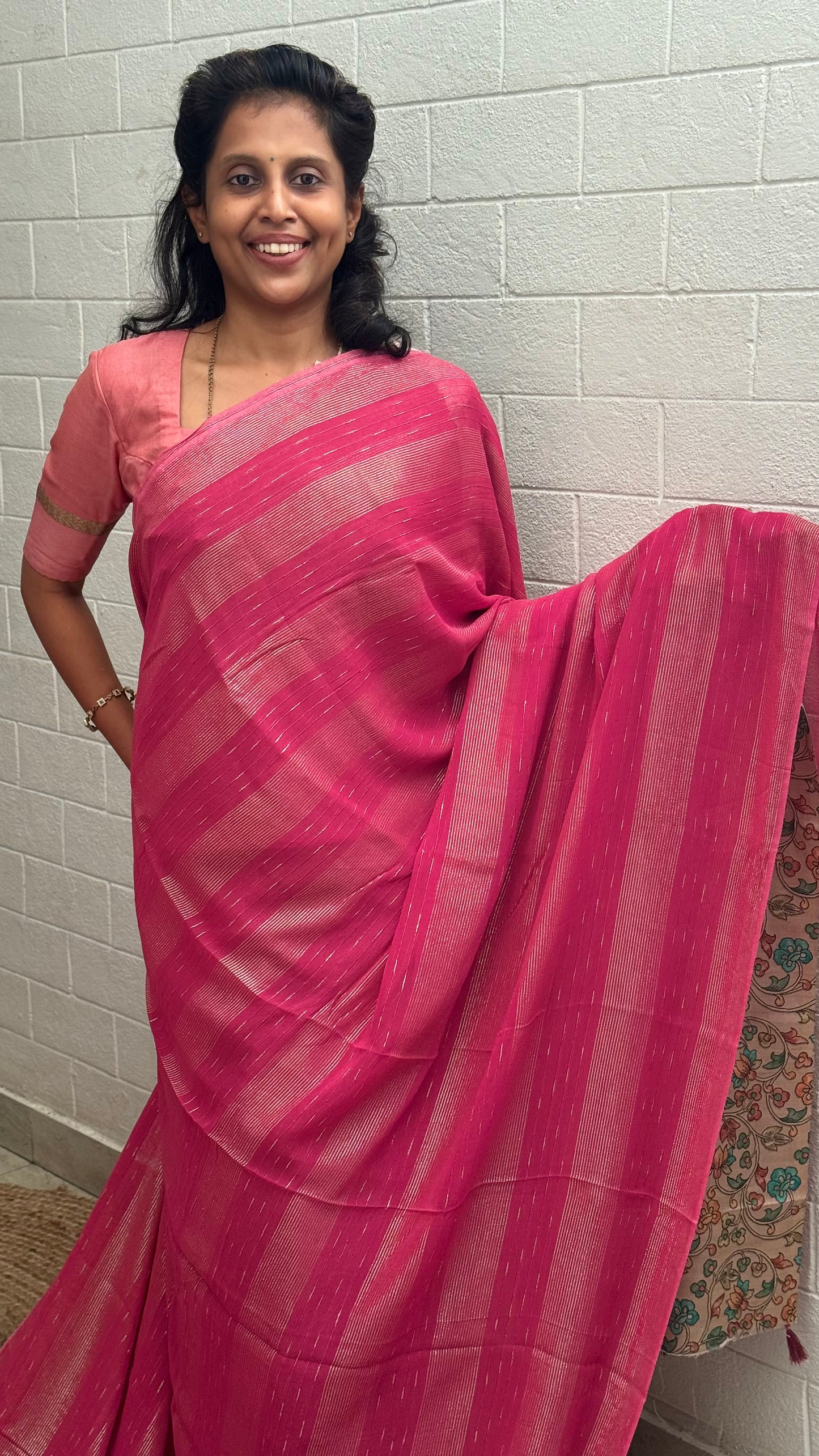 Georgette Kalamkari