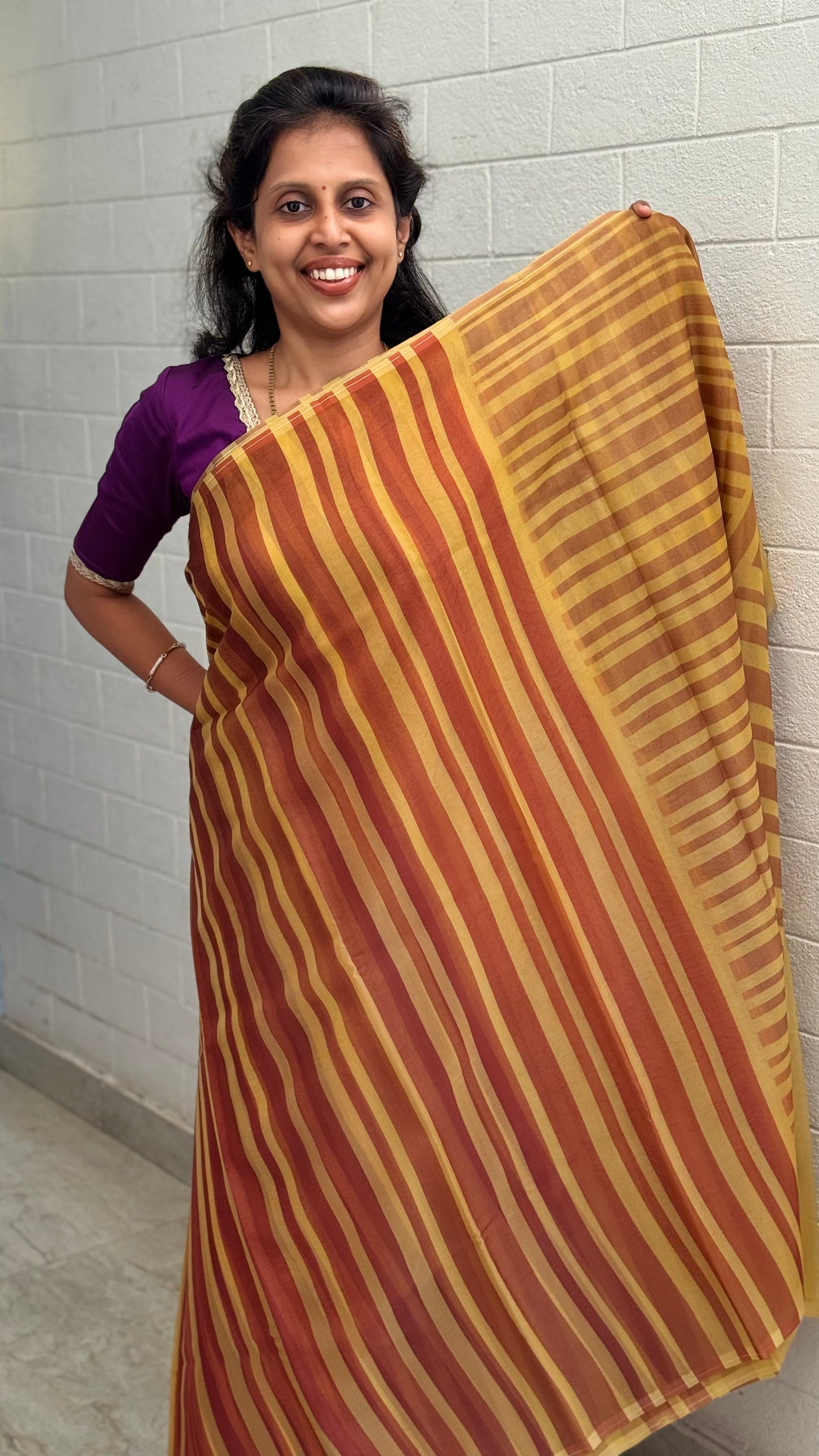 Organza Vertical Line
