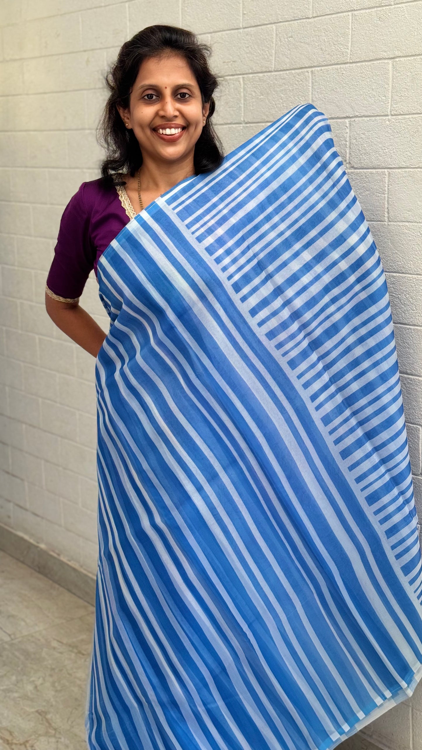 Organza Vertical Line