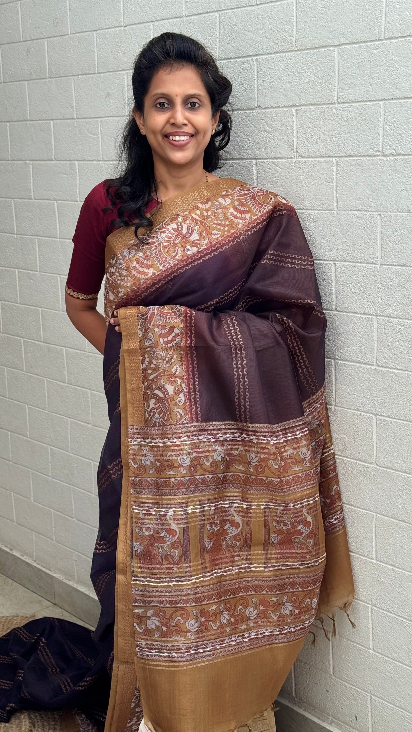 Organza Kalamkari