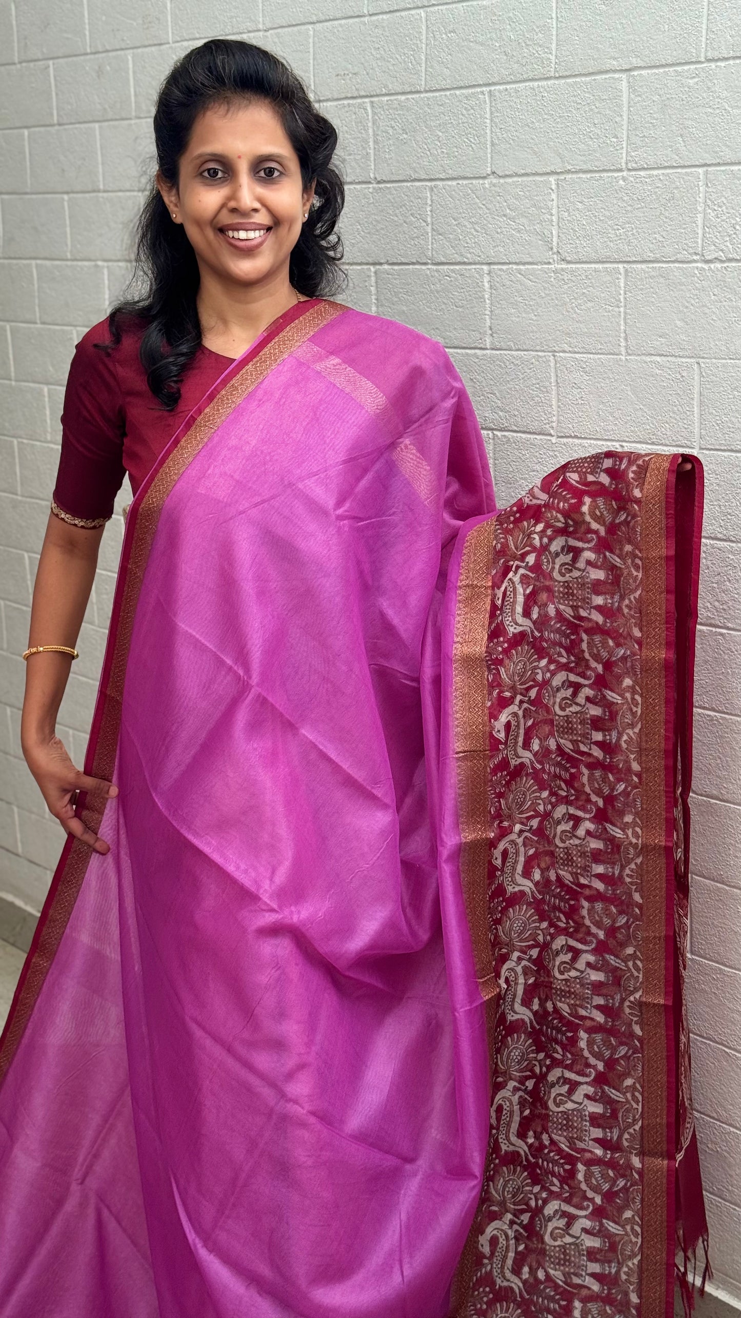Organza Kalamkari