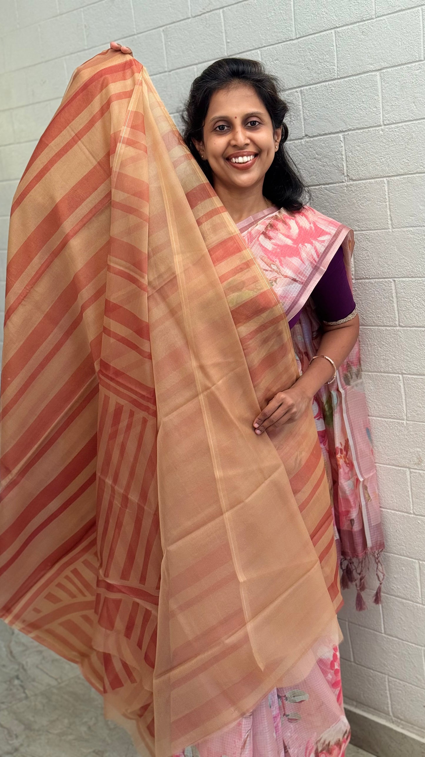 Organza Vertical Line