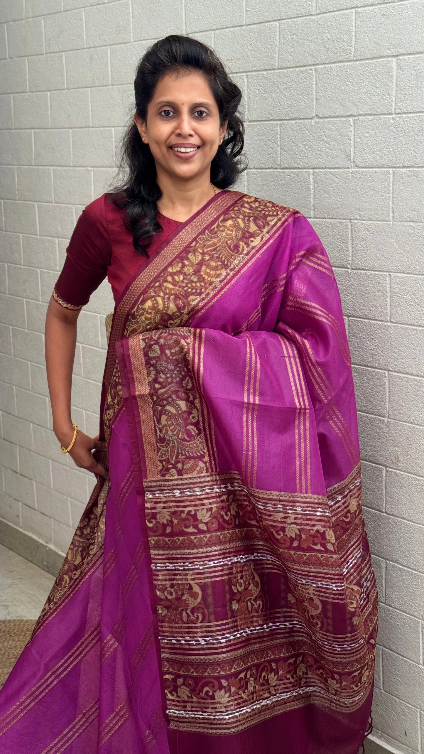 Organza Kalamkari