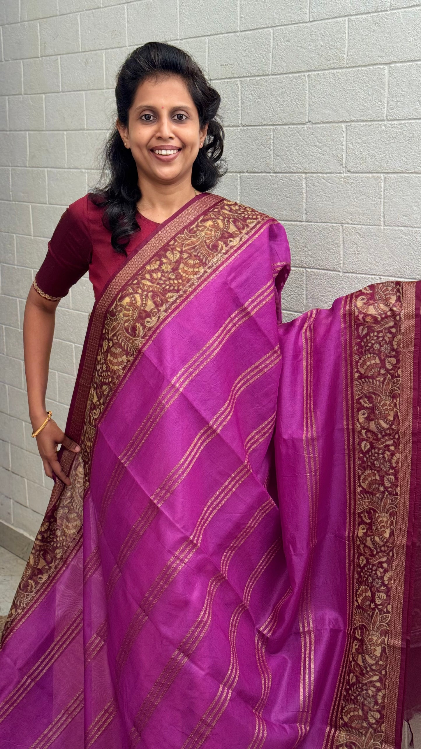 Organza Kalamkari
