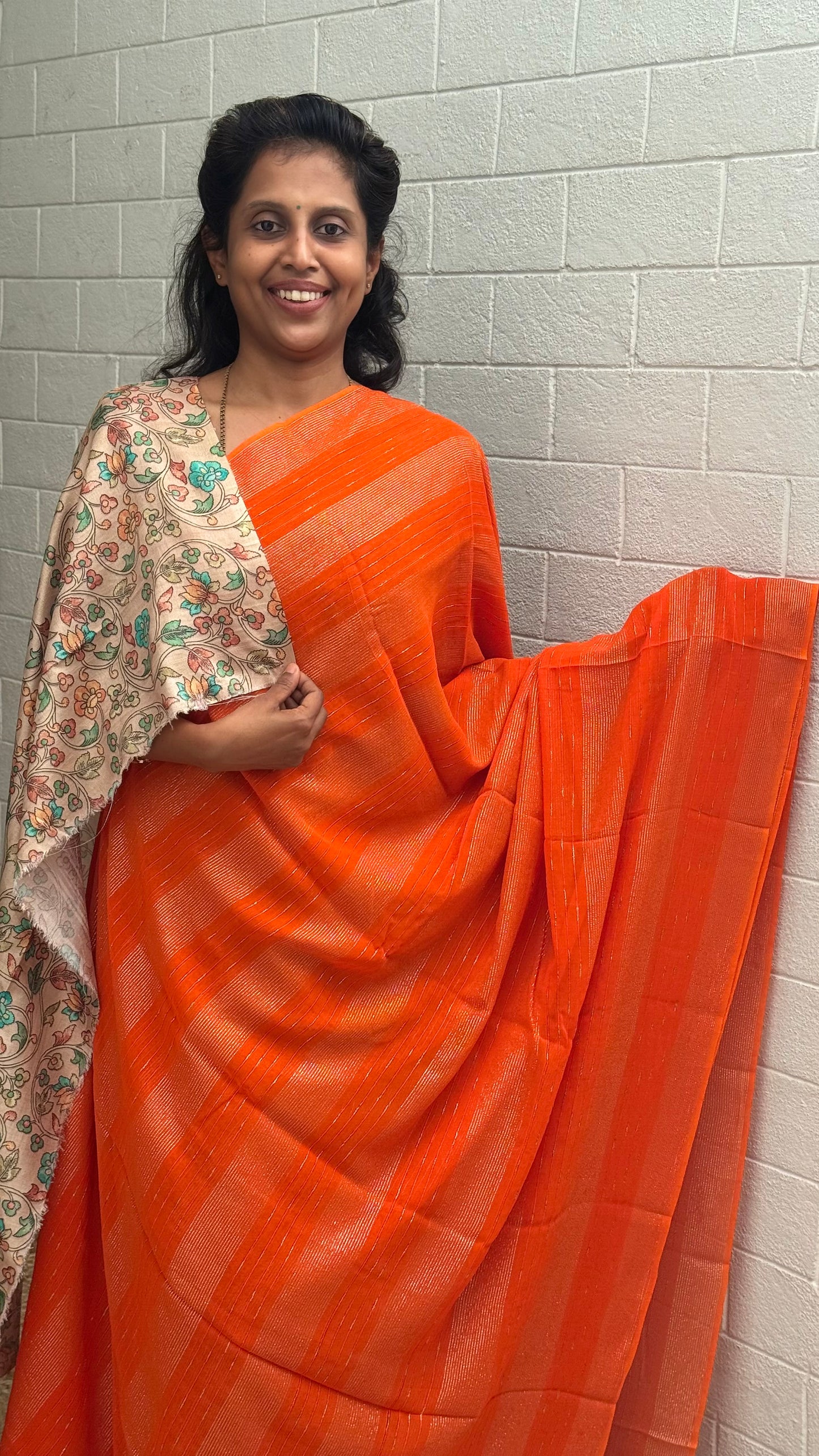 Georgette Kalamkari