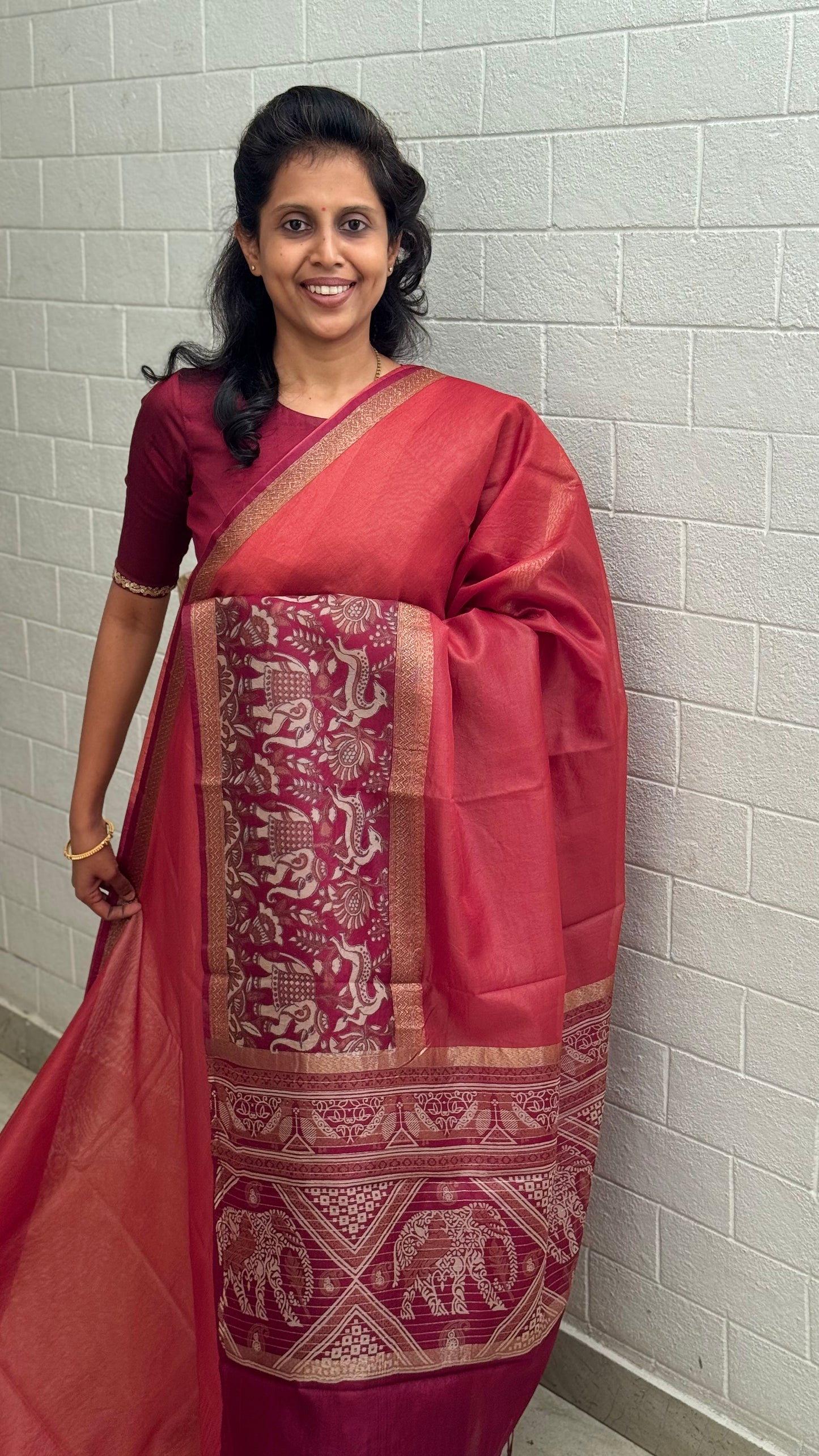 Organza Kalamkari