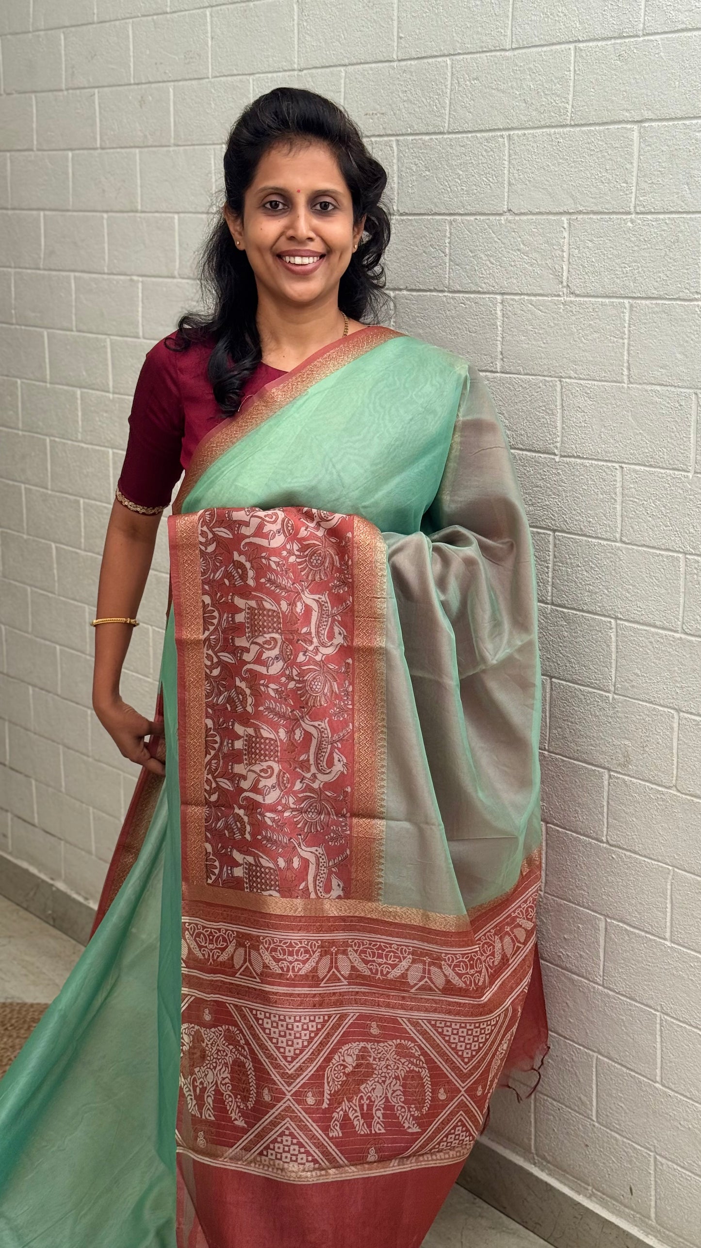 Organza Kalamkari
