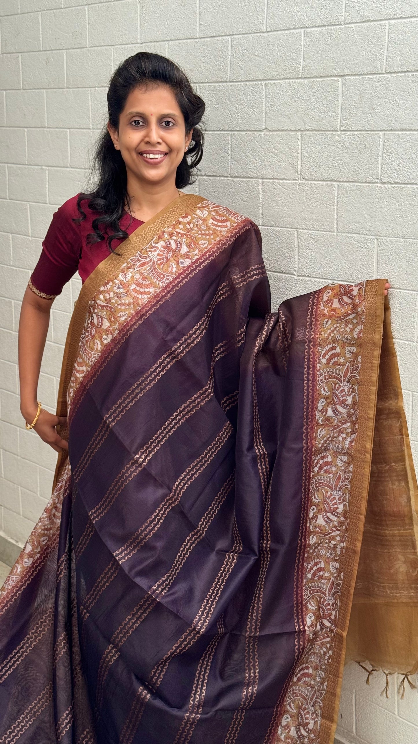 Organza Kalamkari