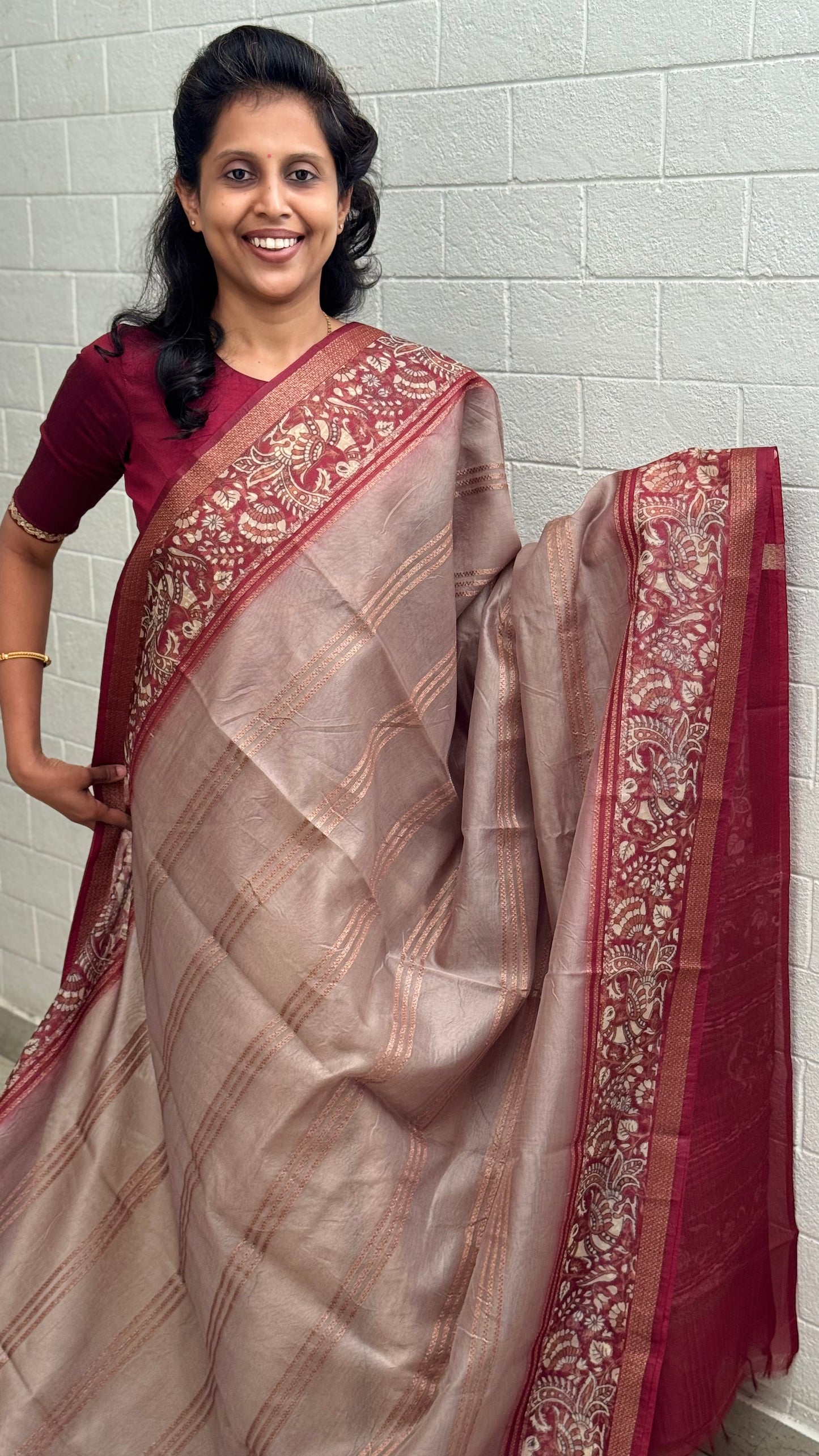 Organza Kalamkari