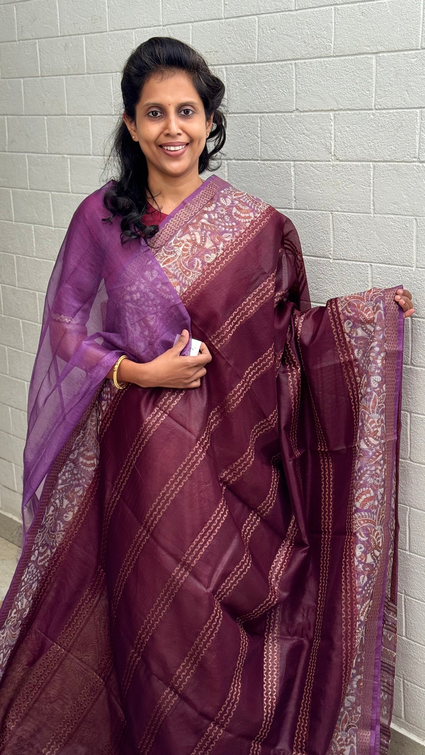 Organza Kalamkari