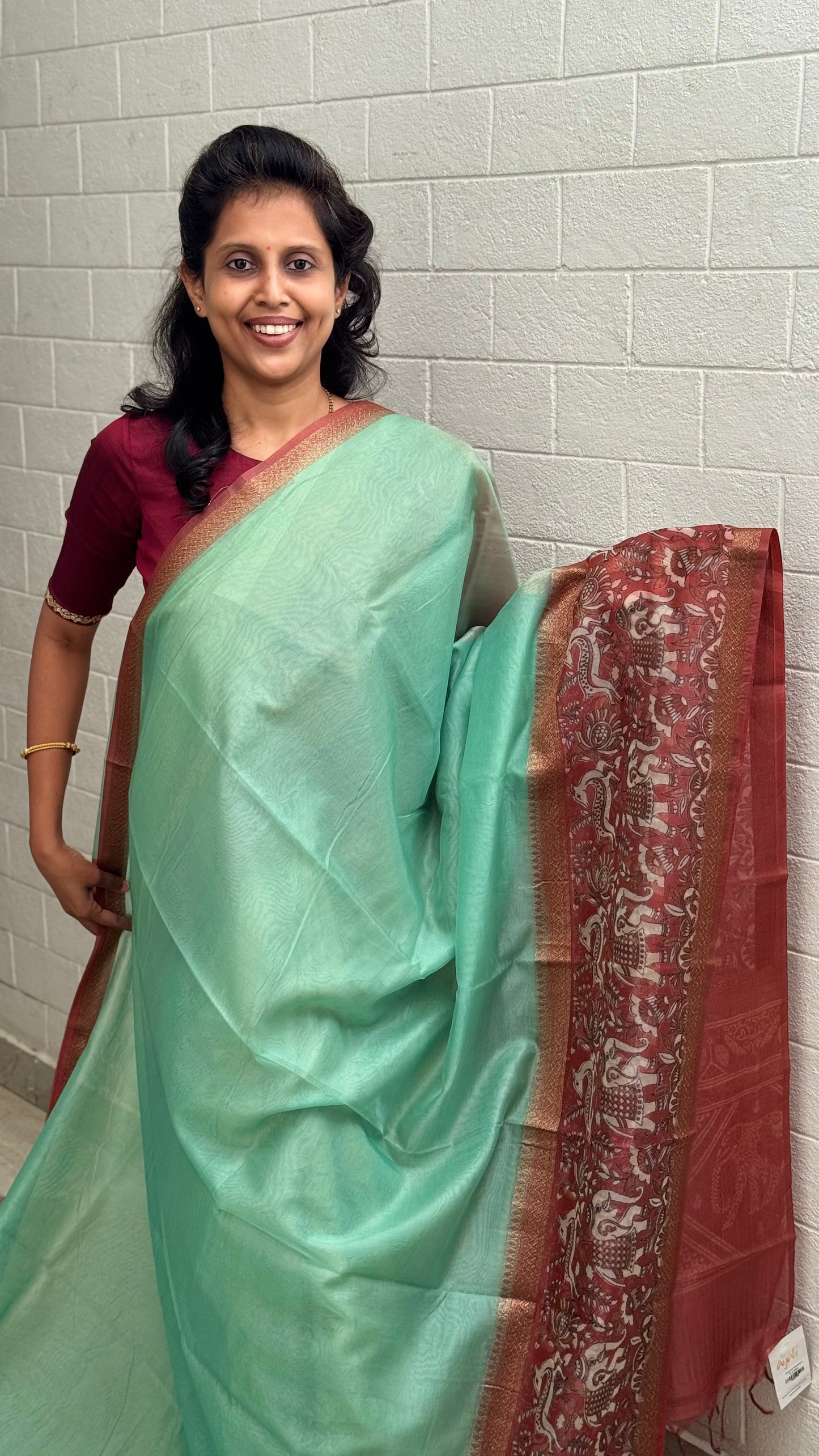Organza Kalamkari