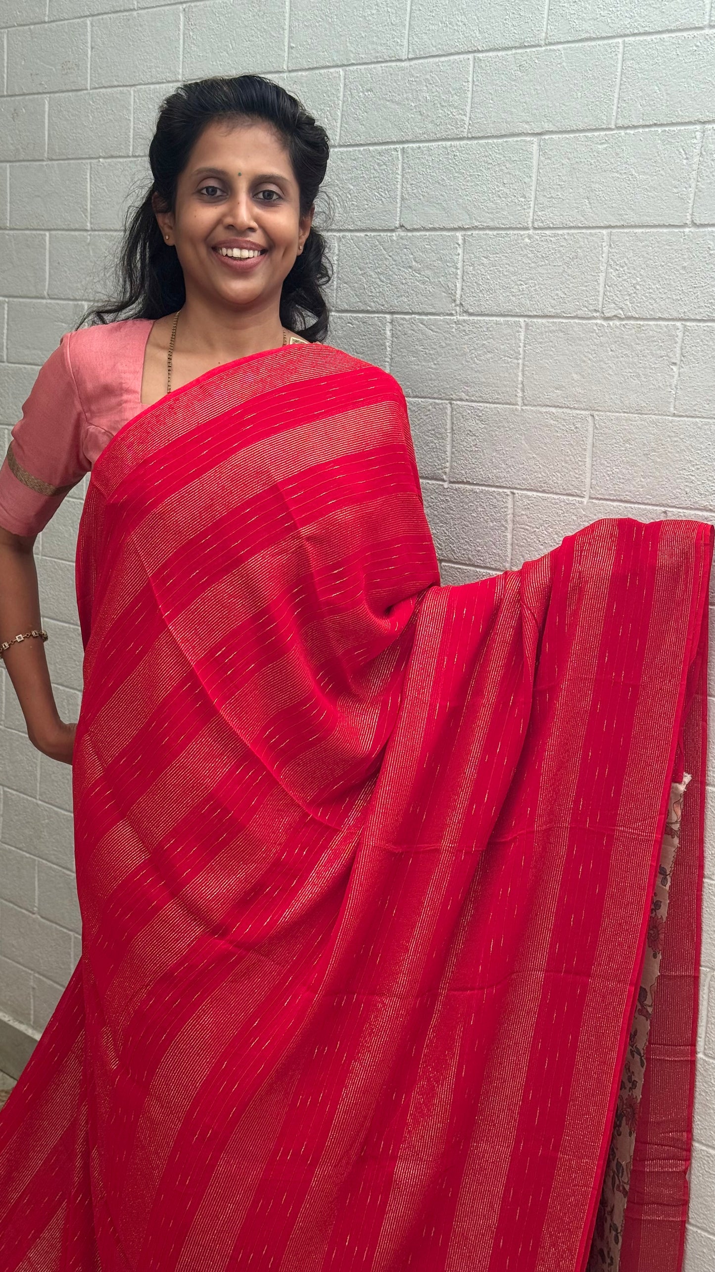 Georgette Kalamkari