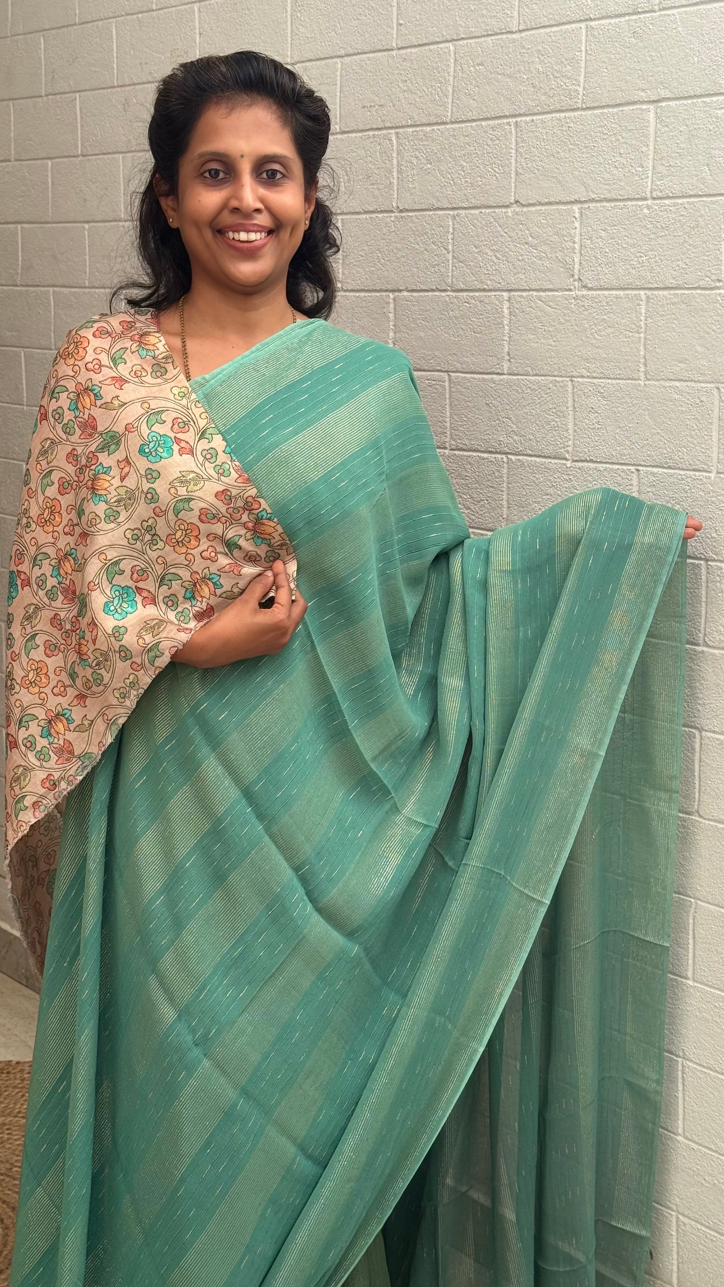 Georgette Kalamkari