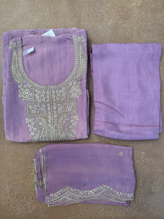 Lavender Shimmer Suit