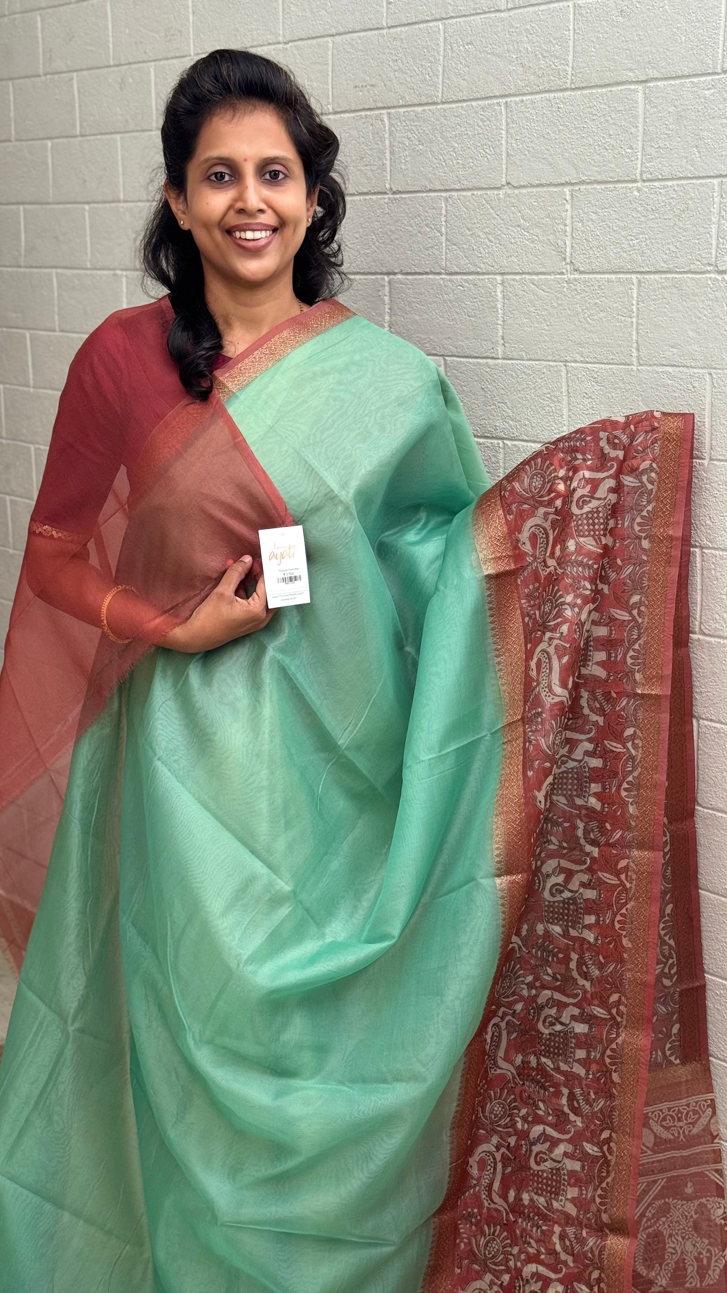 Organza Kalamkari