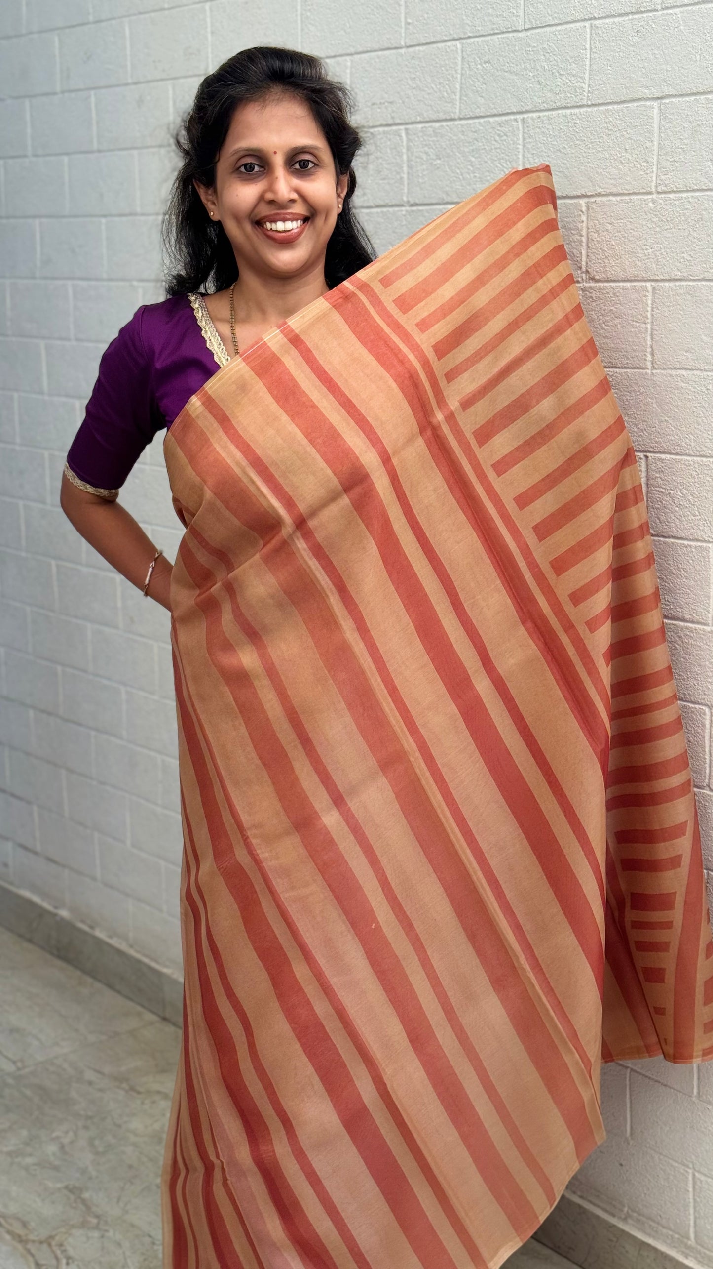 Organza Vertical Line