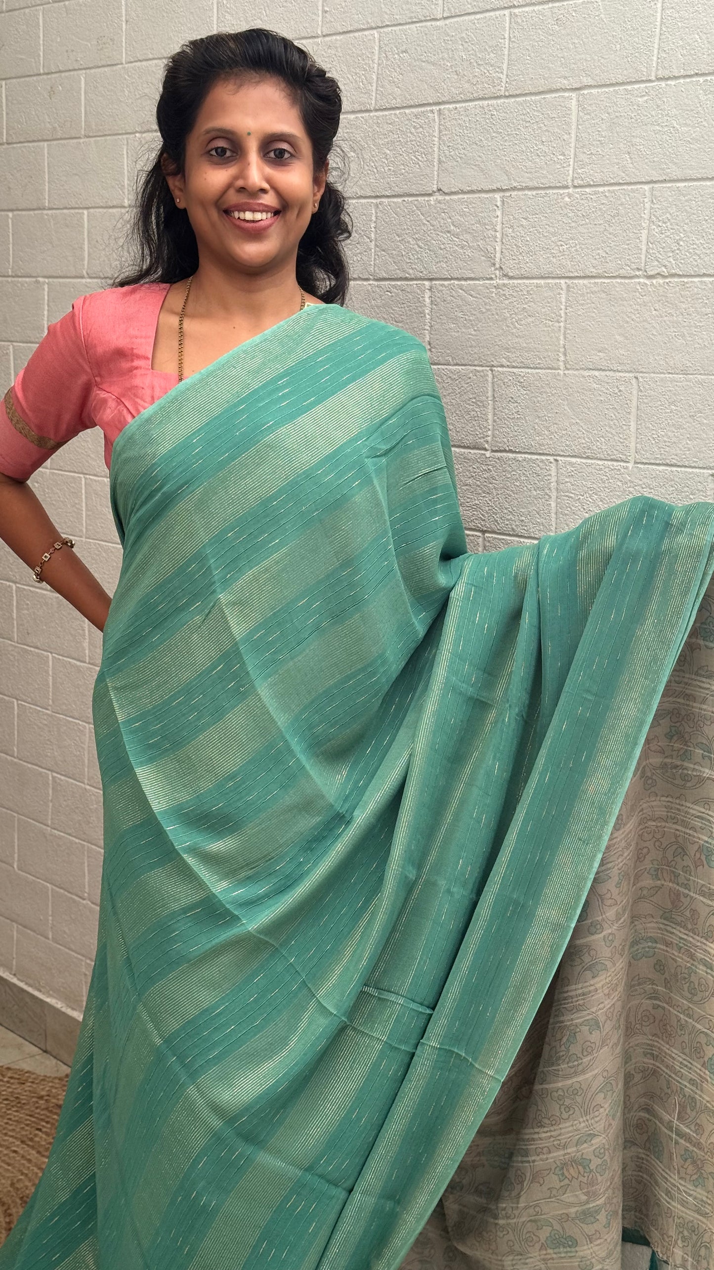 Georgette Kalamkari