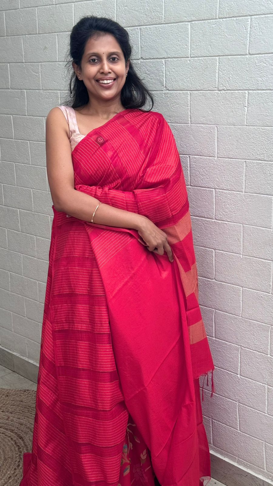 Organza Chanderi Fusion Saree